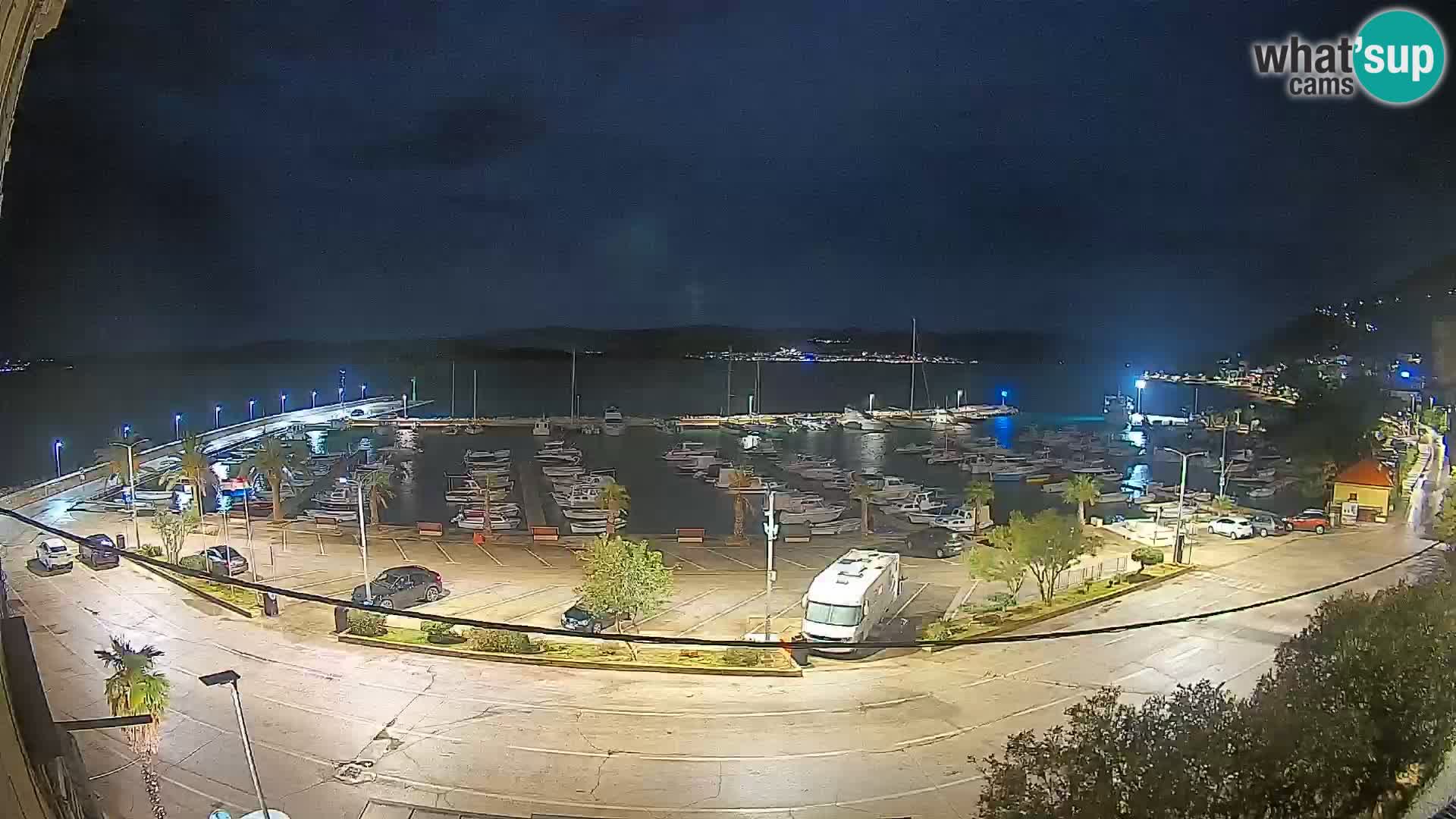Webcam Orebić Riva – Ferry a Korčula en vivo