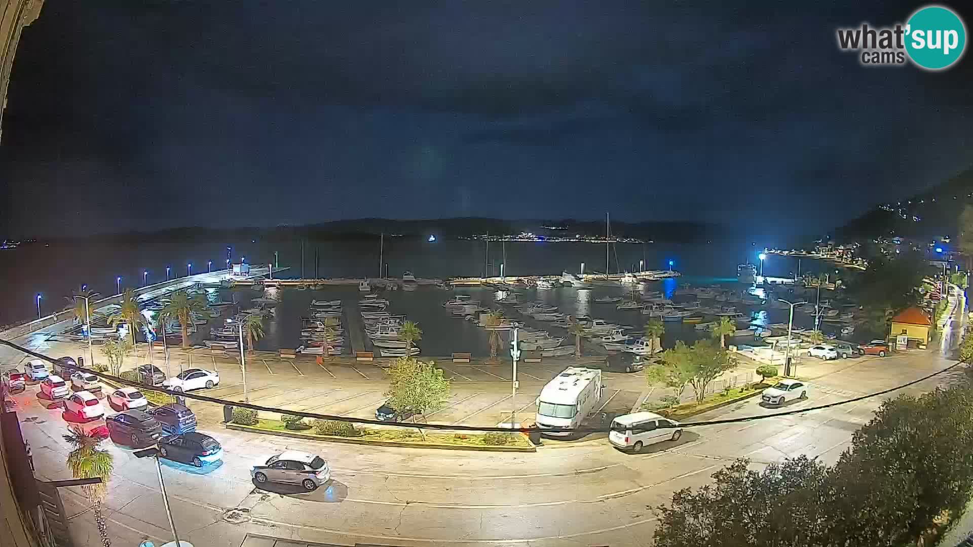 Webcam Orebić Riva – Ferry to Korčula Live
