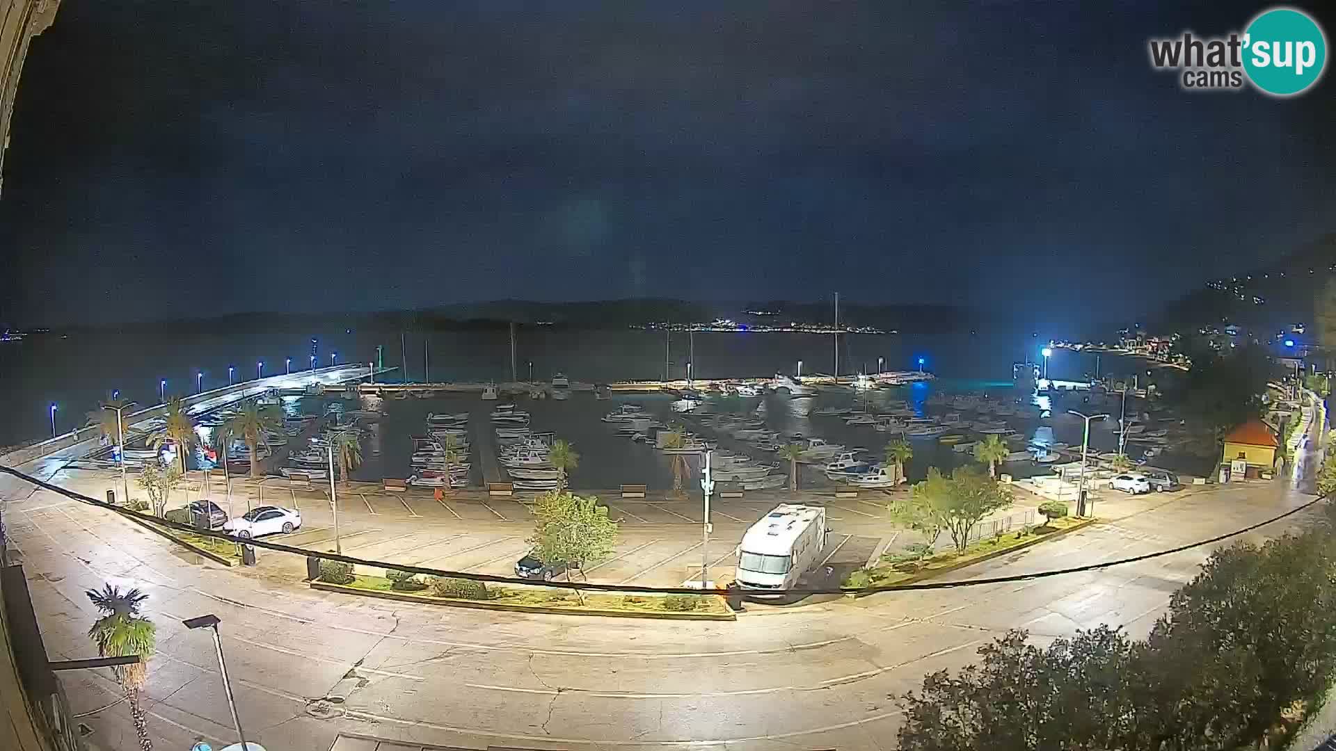 Webcam Orebić Riva – Ferry to Korčula Live