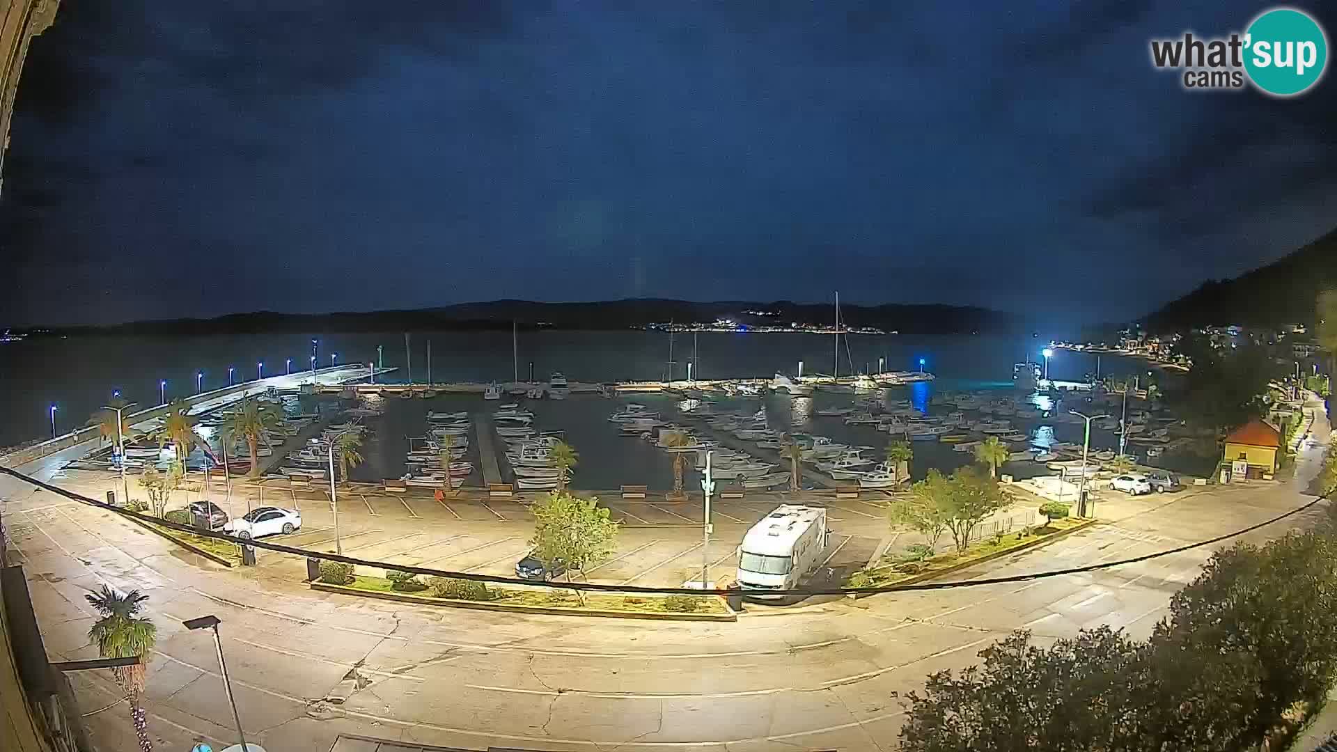 Webcam Orebić Riva – Ferry to Korčula Live