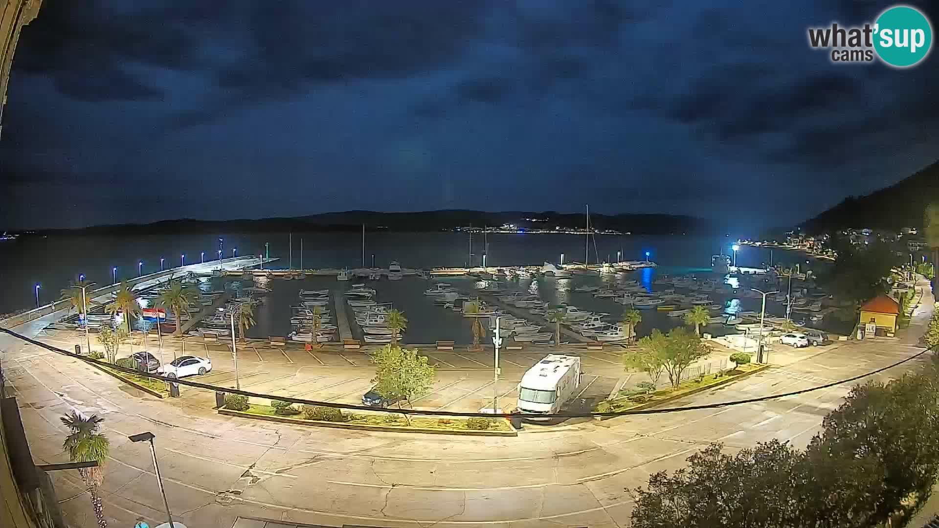 Webcam Orebić Riva – Ferry a Korčula en vivo