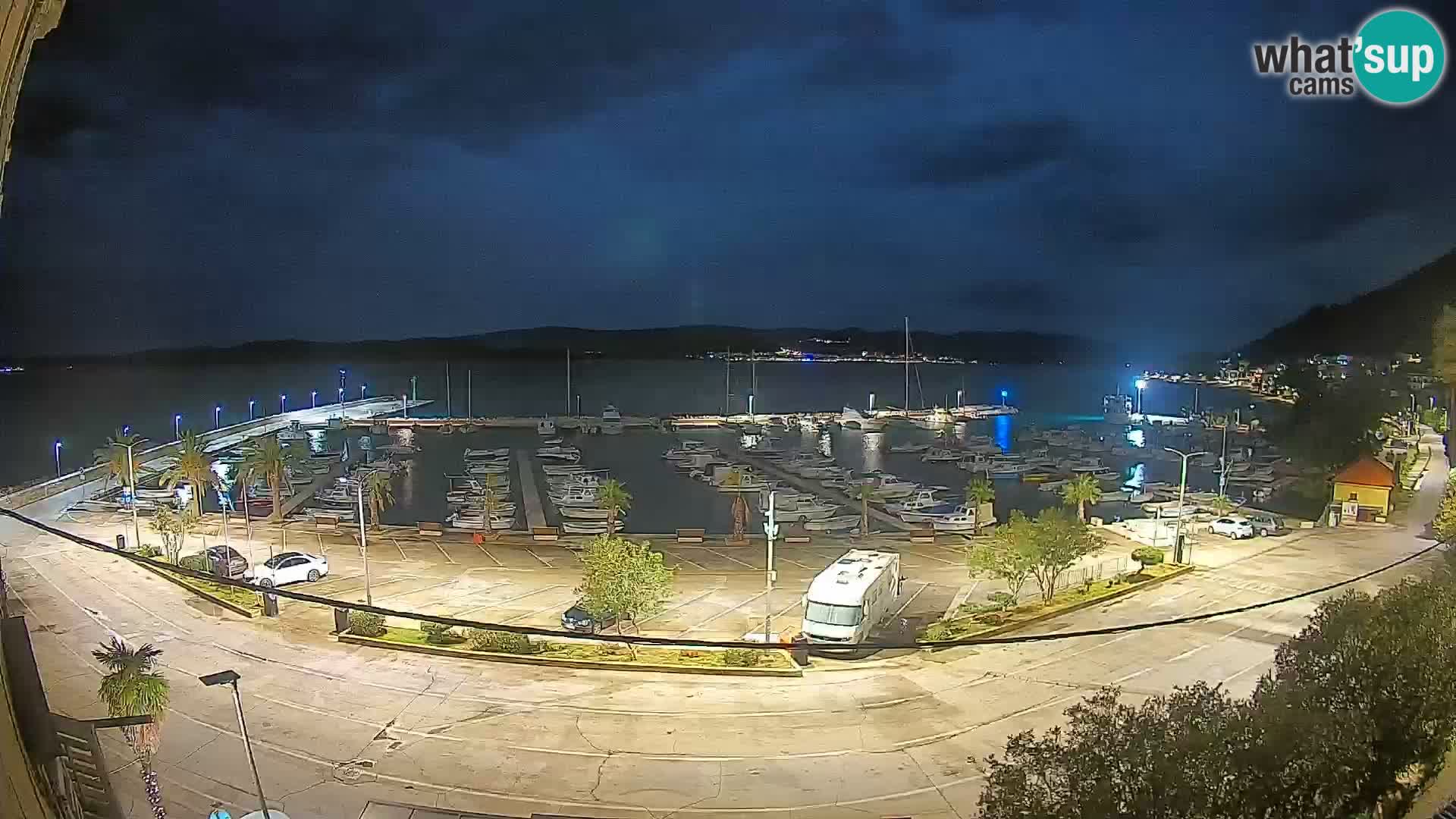 Webcam Orebić Riva – Ferry vers Korčula en direct