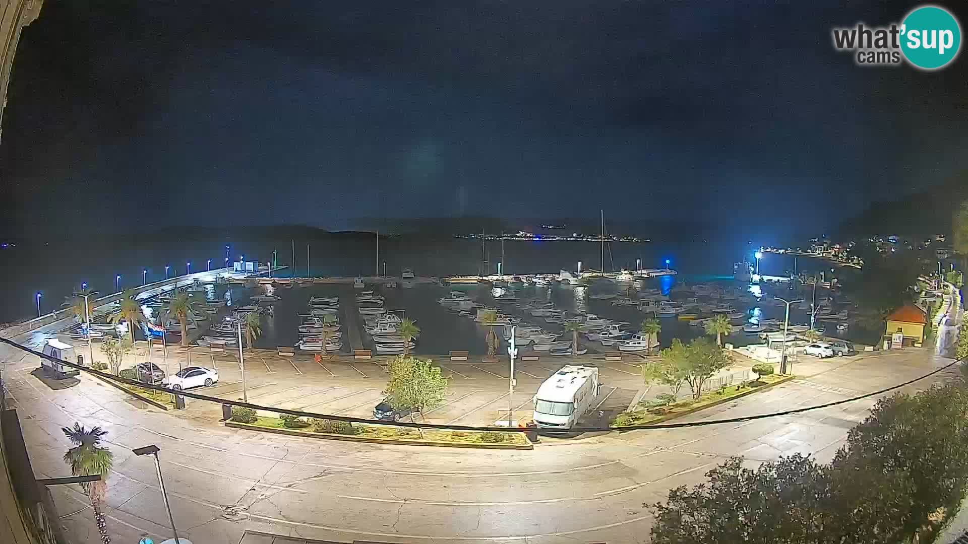 Webcam Orebić Riva – Ferry to Korčula Live