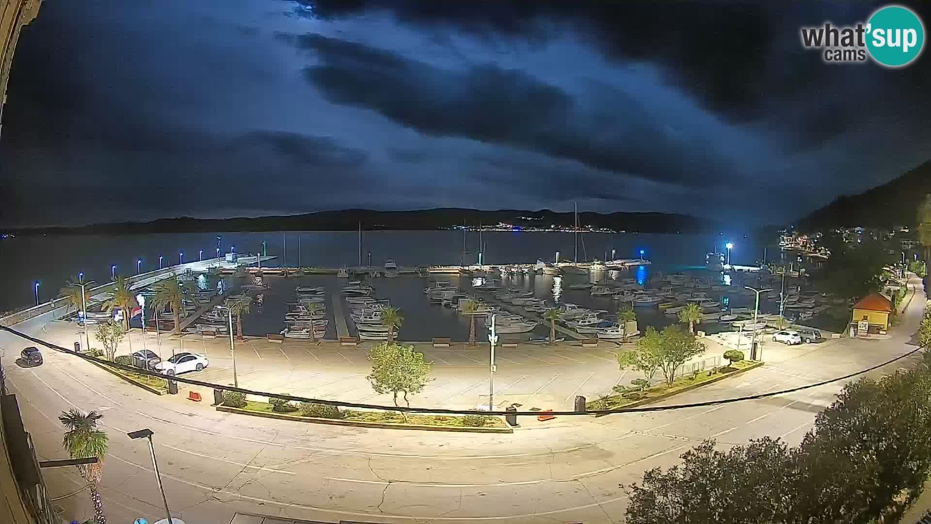 Webcam Orebić Riva – Ferry a Korčula en vivo