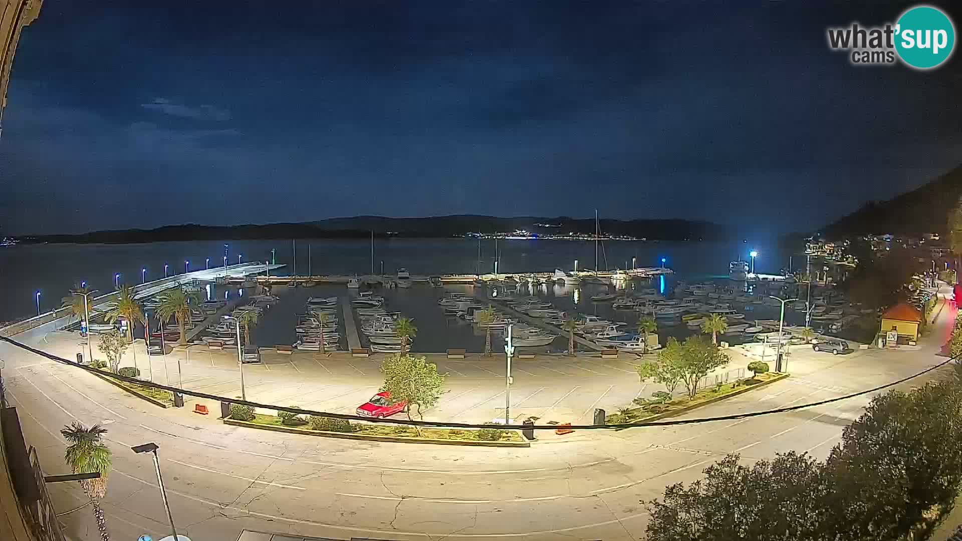 Webcam Orebić Riva – Ferry a Korčula en vivo