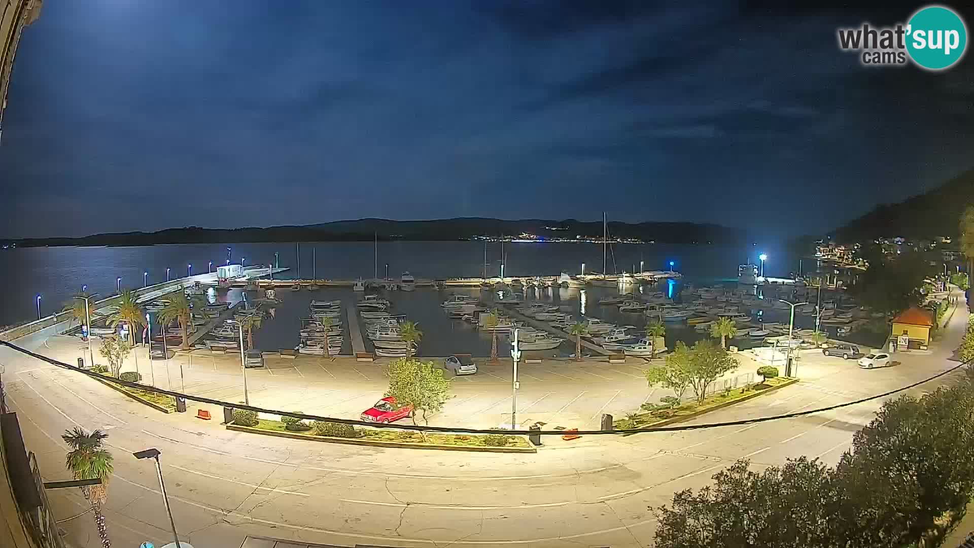 Webcam Orebić Riva – Ferry to Korčula Live