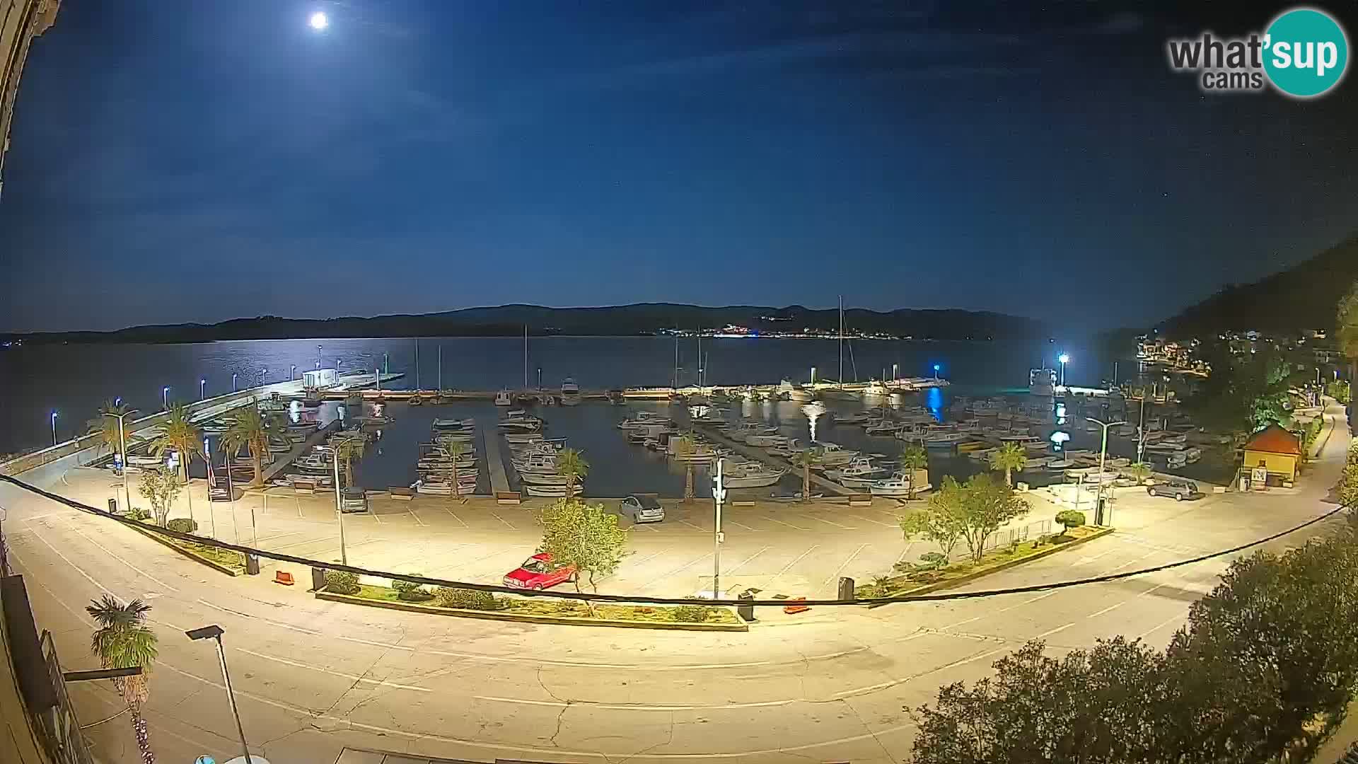 Webcam Orebić Riva – Ferry to Korčula Live