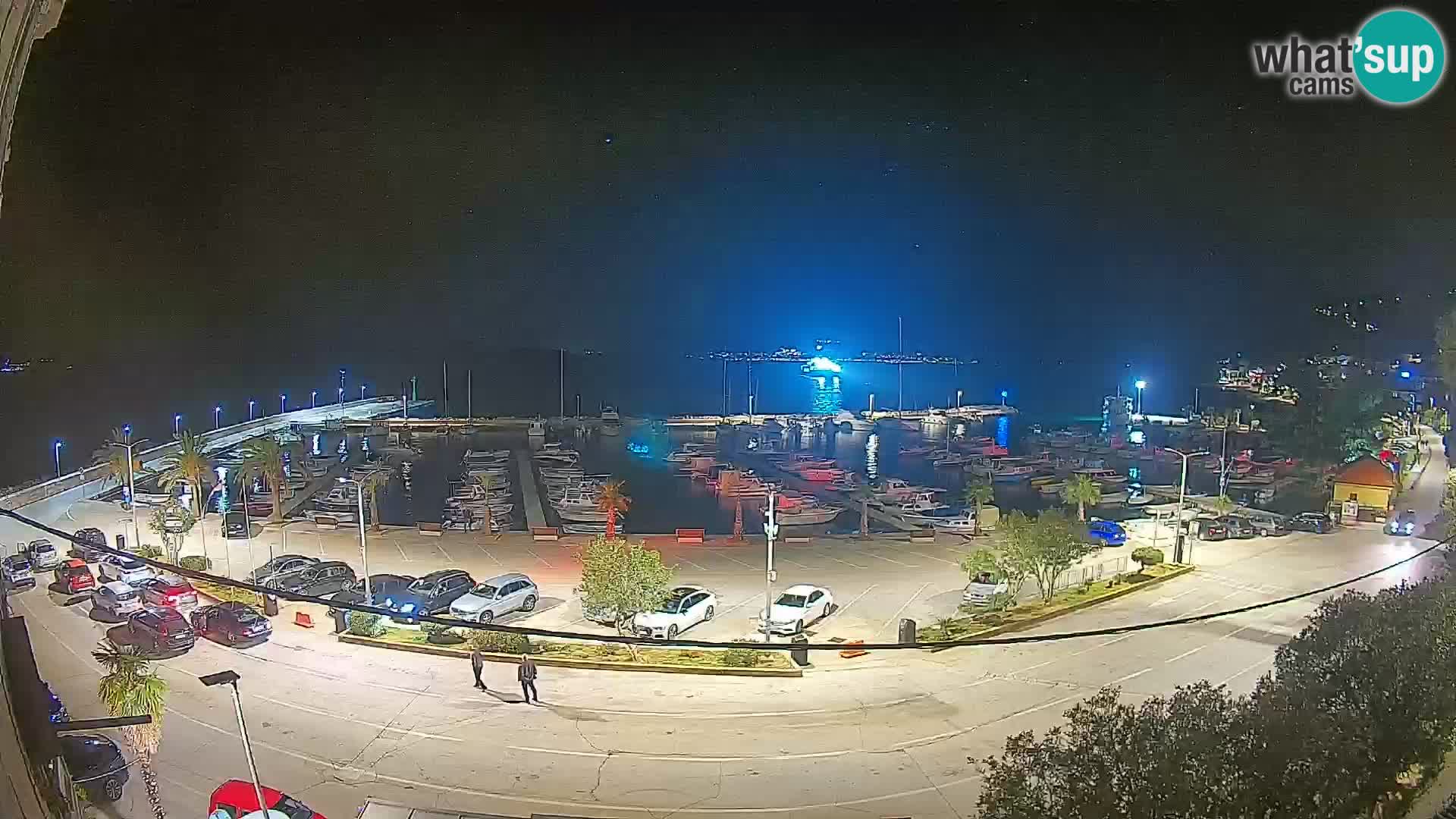 Webcam Orebić Riva – Ferry vers Korčula en direct