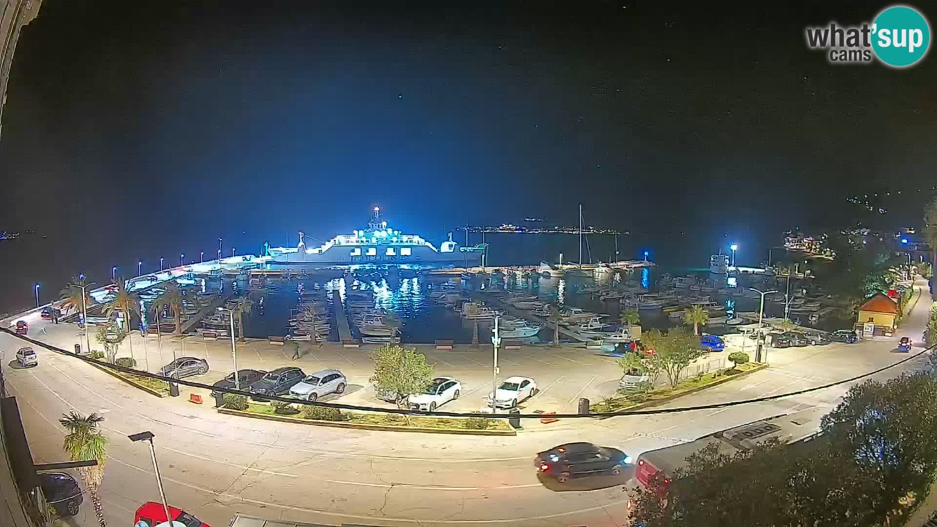 Webcam Orebić Uferpromenade – Fähre nach Korčula Live