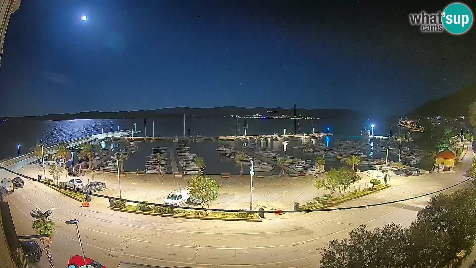 Webcam Orebić Riva – Ferry to Korčula Live