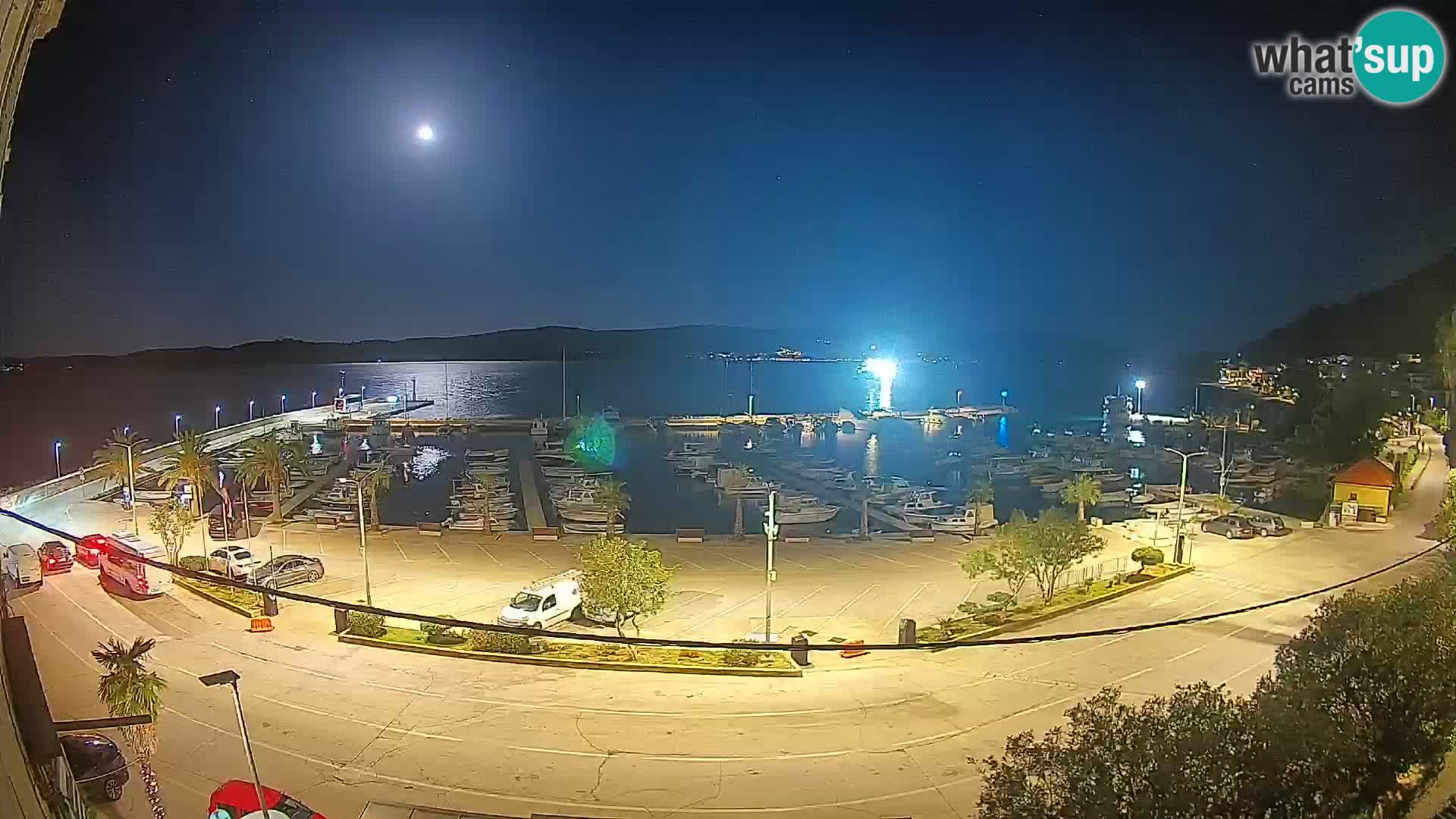 Web kamera Orebić Riva – Trajekt za Korčulu uživo