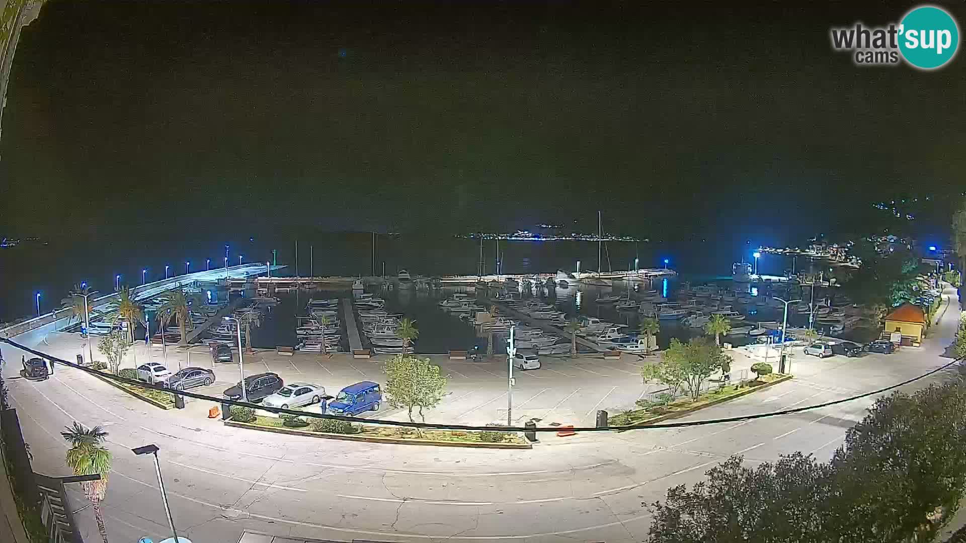 Webcam Orebić Uferpromenade – Fähre nach Korčula Live