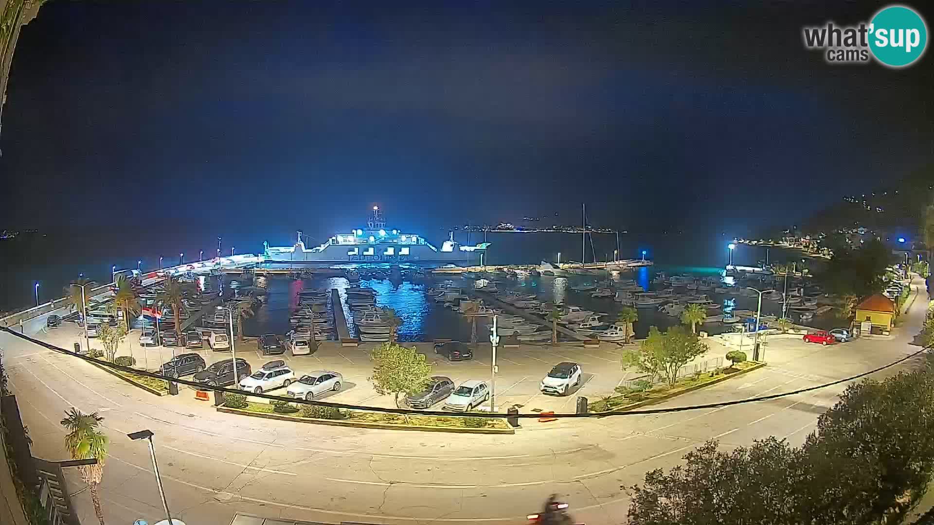 Webcam Orebić Uferpromenade – Fähre nach Korčula Live