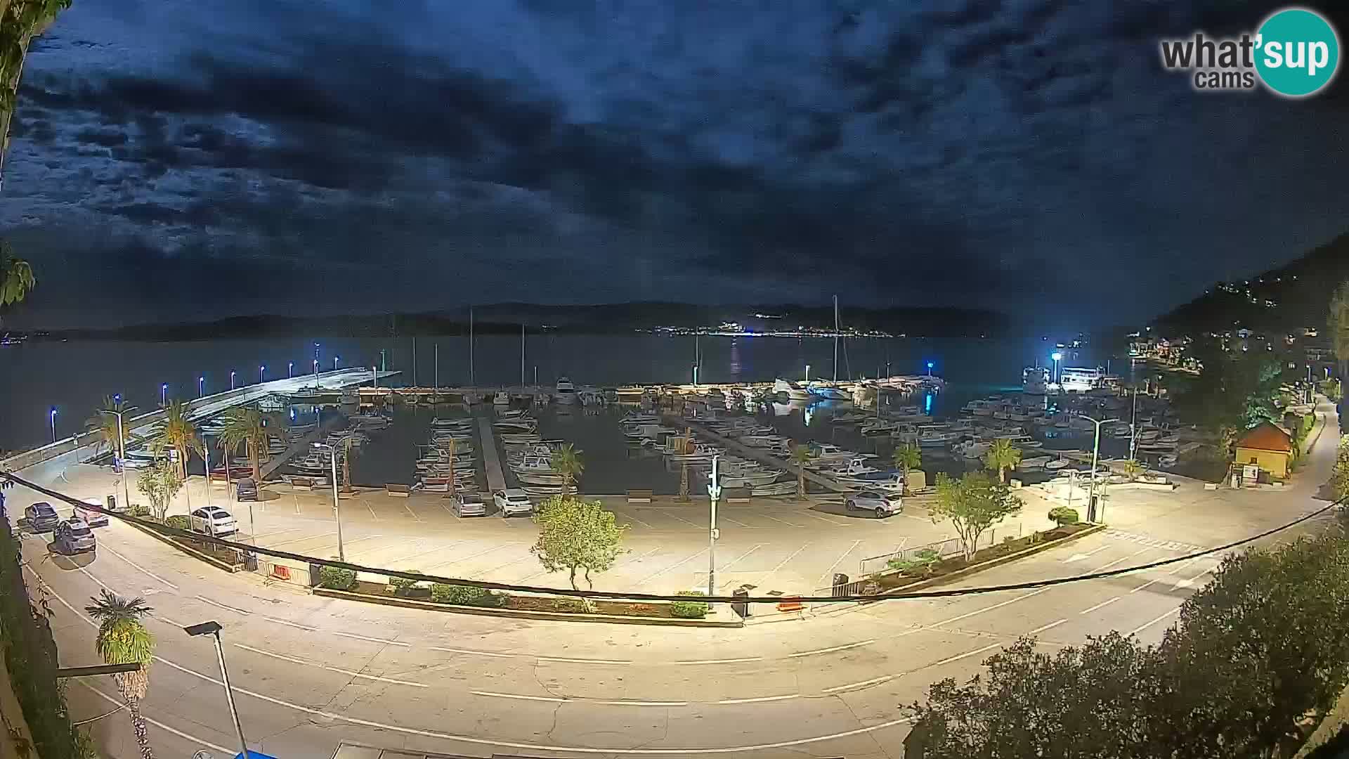 Webcam Orebić Riva – Ferry to Korčula Live