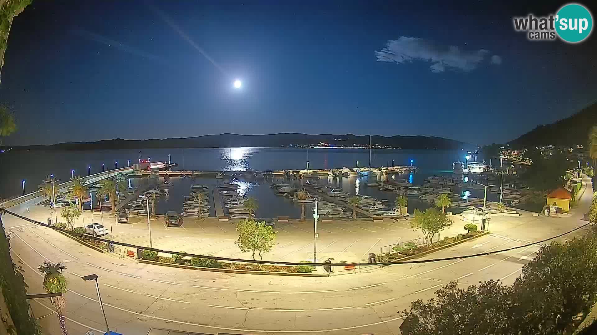 Webcam Orebić Riva – Ferry to Korčula Live