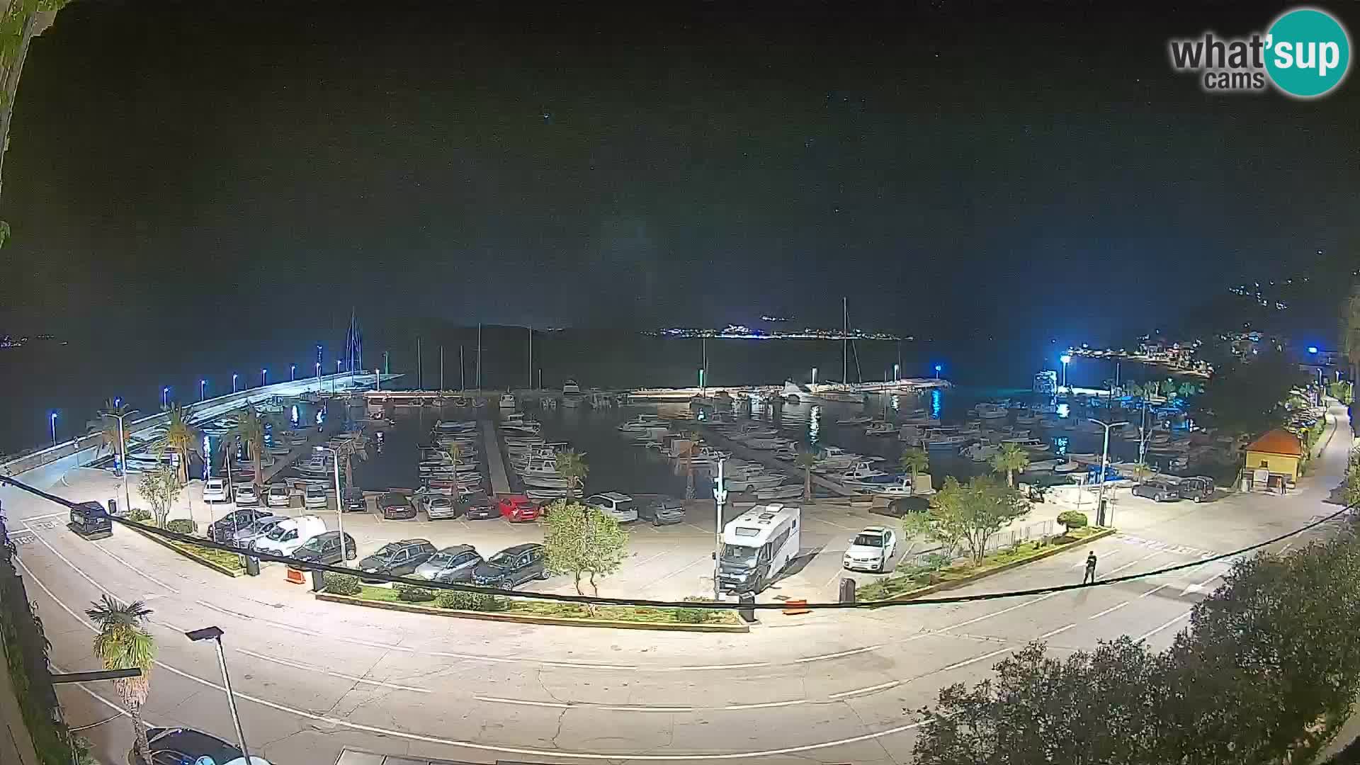 Webcam Orebić Riva – Ferry to Korčula Live