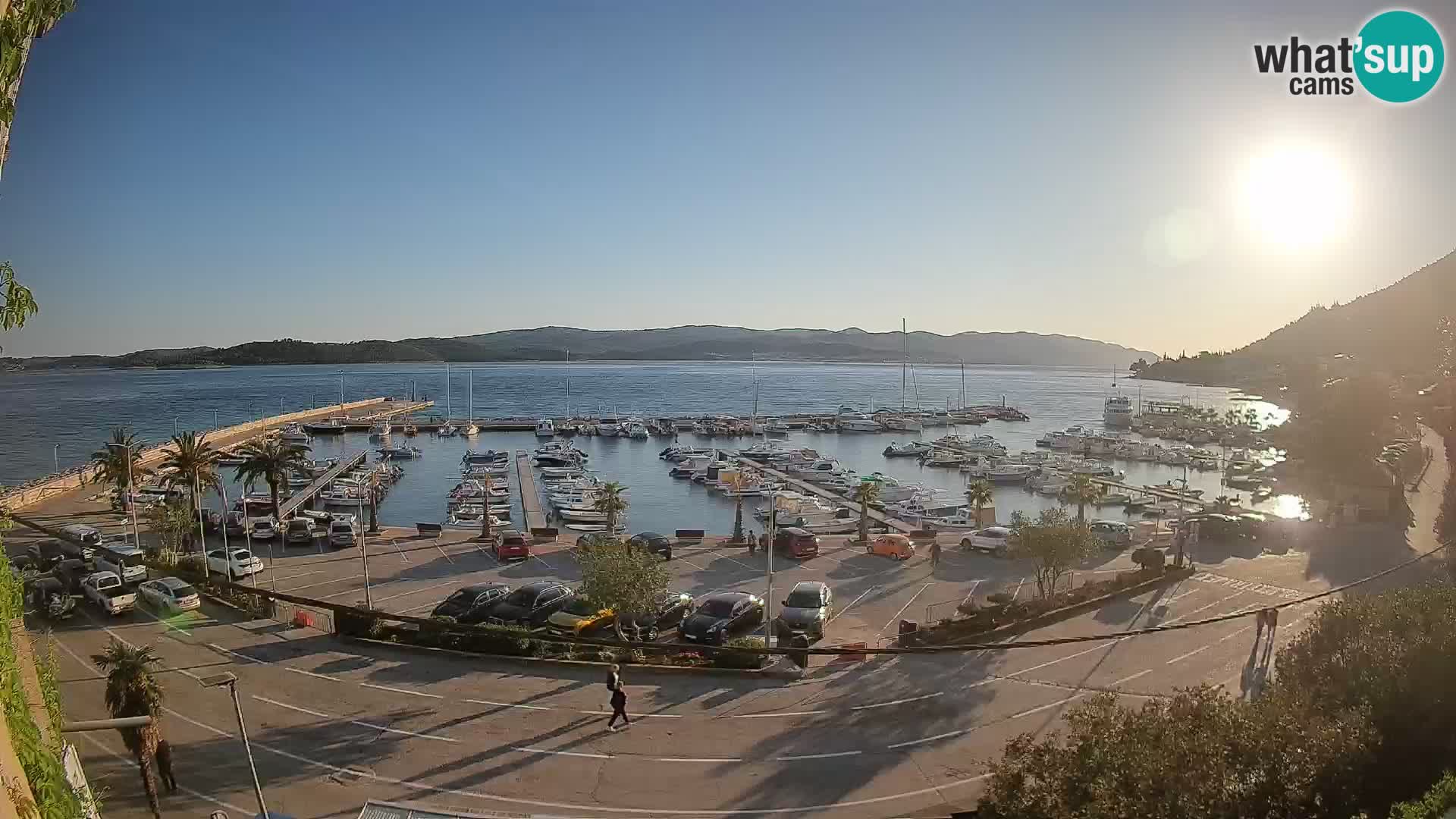 Web kamera Orebić Riva – Trajekt za Korčulu uživo