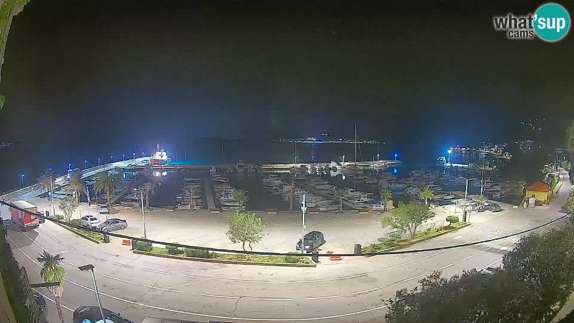 Webcam Orebić Riva – Ferry to Korčula Live
