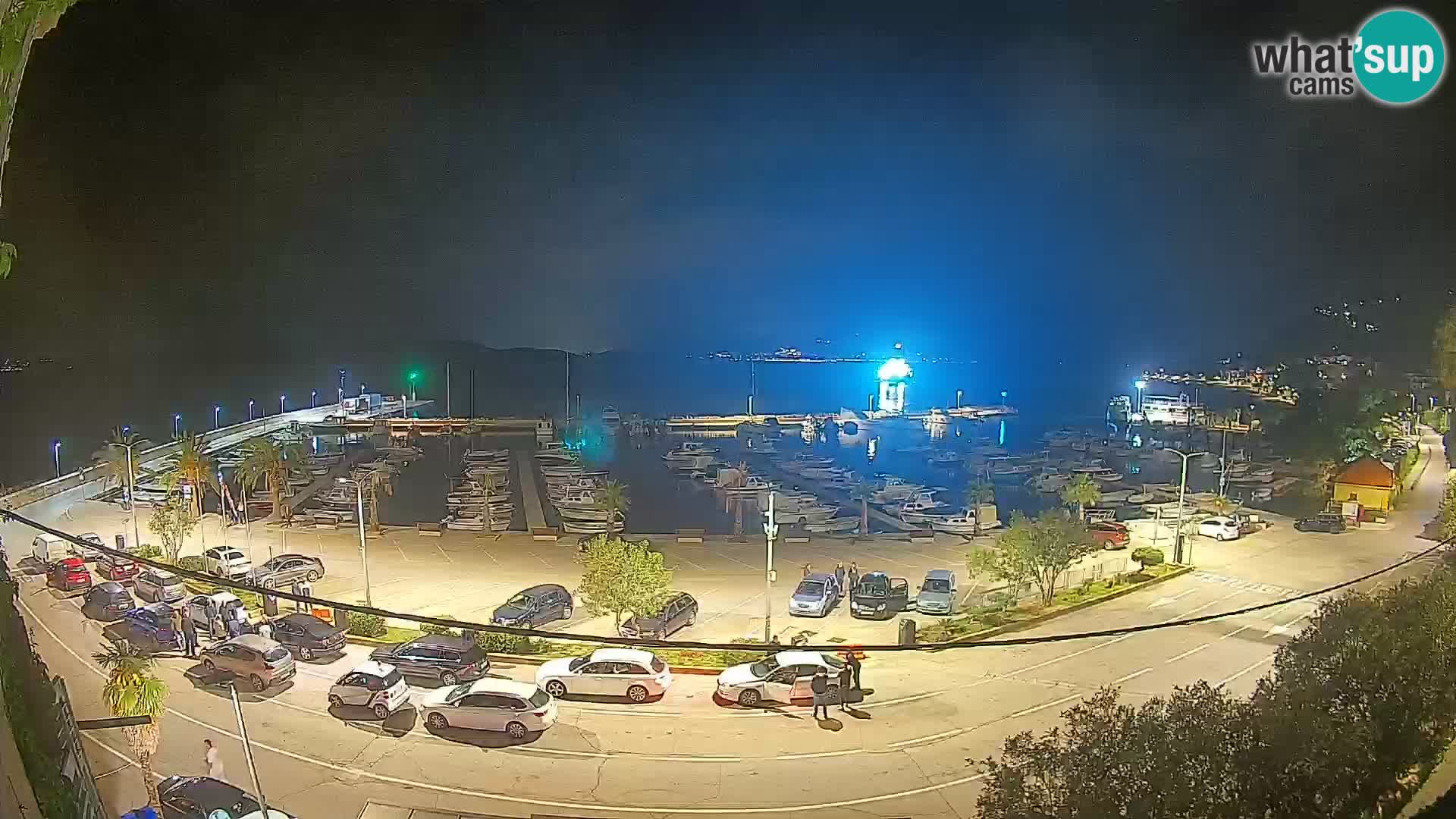 Webcam Orebić Riva – Ferry to Korčula Live