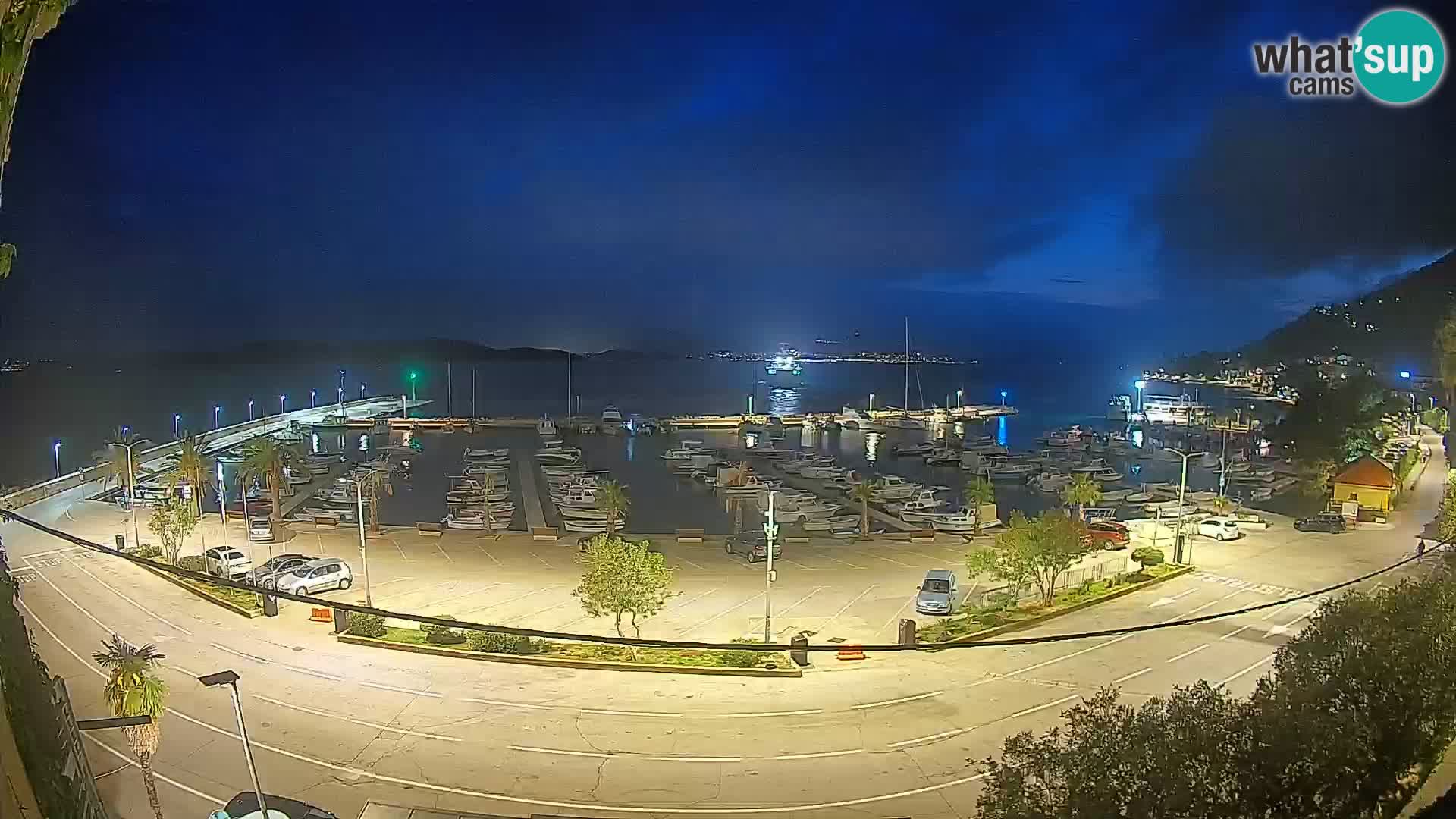 Webcam Orebić Riva – Ferry to Korčula Live