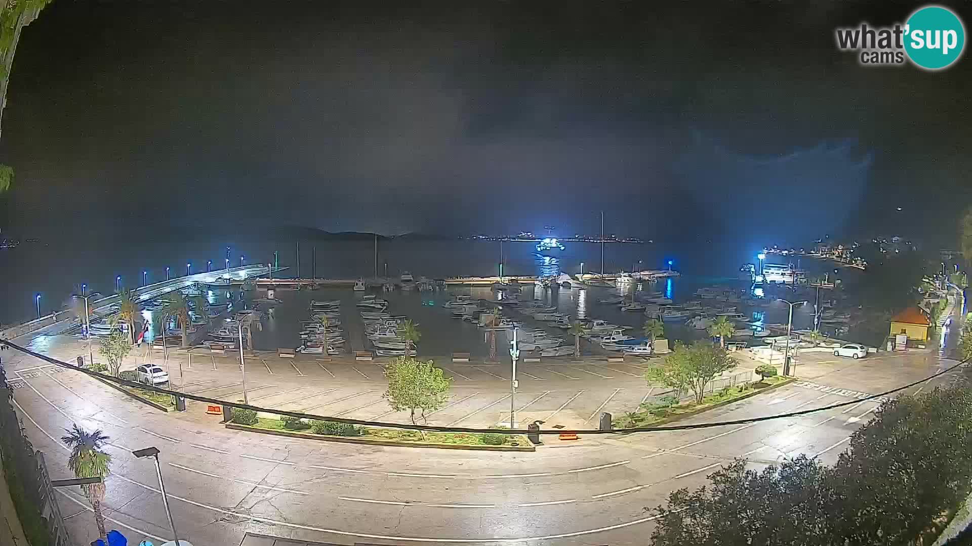 Spletna kamera Orebić Riva – Trajekt za Korčulo v živo