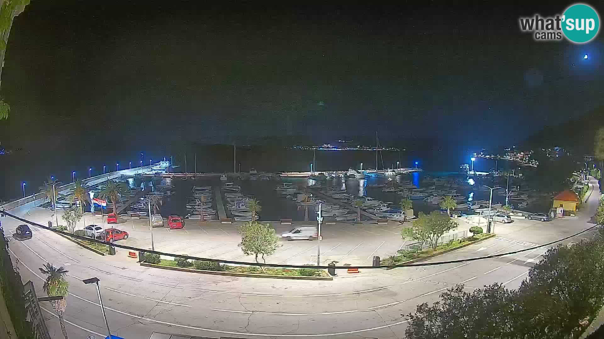 Webcam Orebić Riva – Ferry vers Korčula en direct