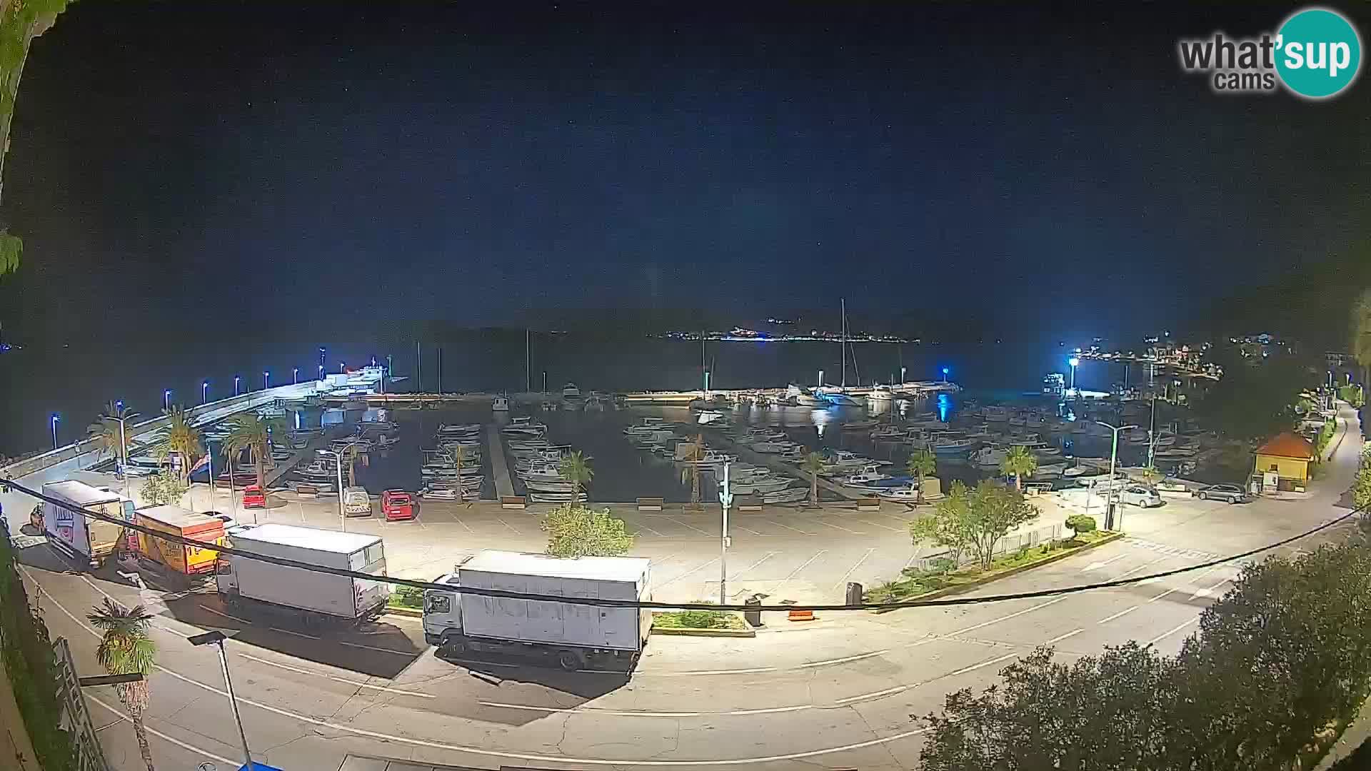 Webcam Orebić Uferpromenade – Fähre nach Korčula Live