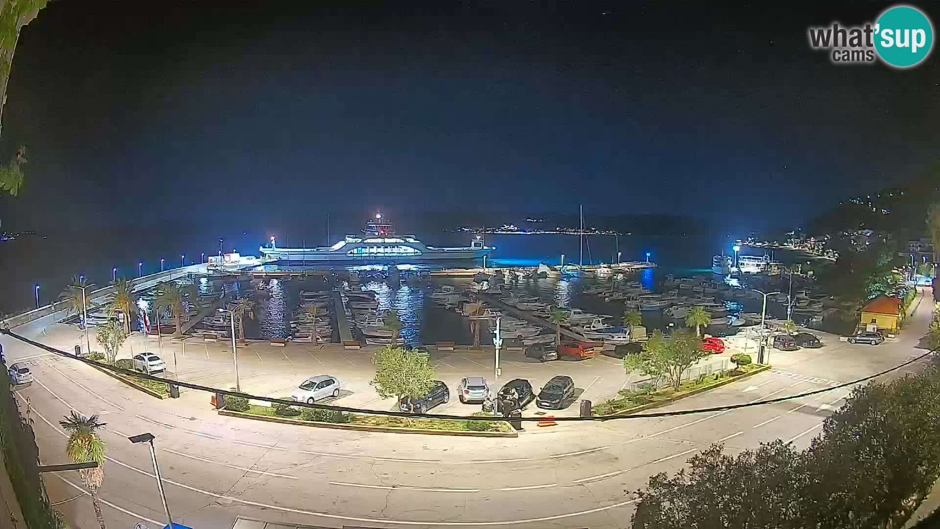 Webcam Orebić Riva – Ferry to Korčula Live