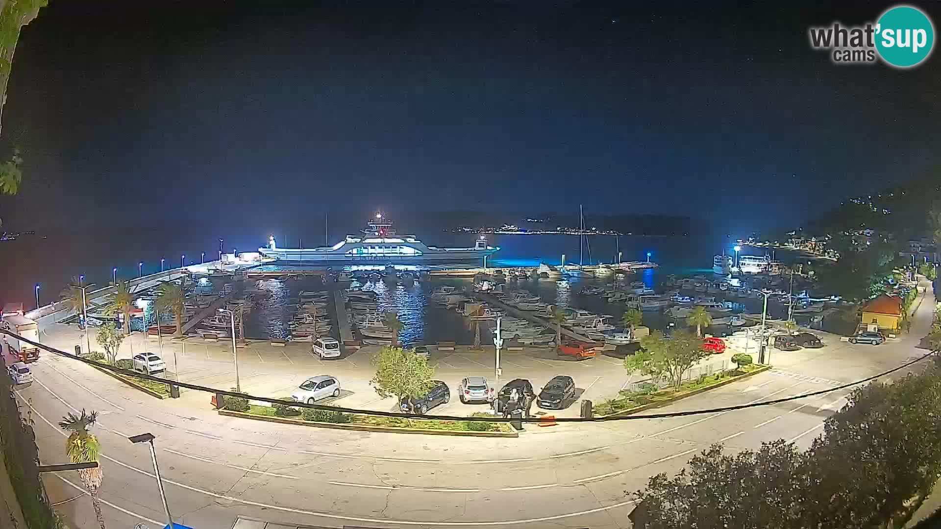 Webcam Orebić Riva – Ferry to Korčula Live