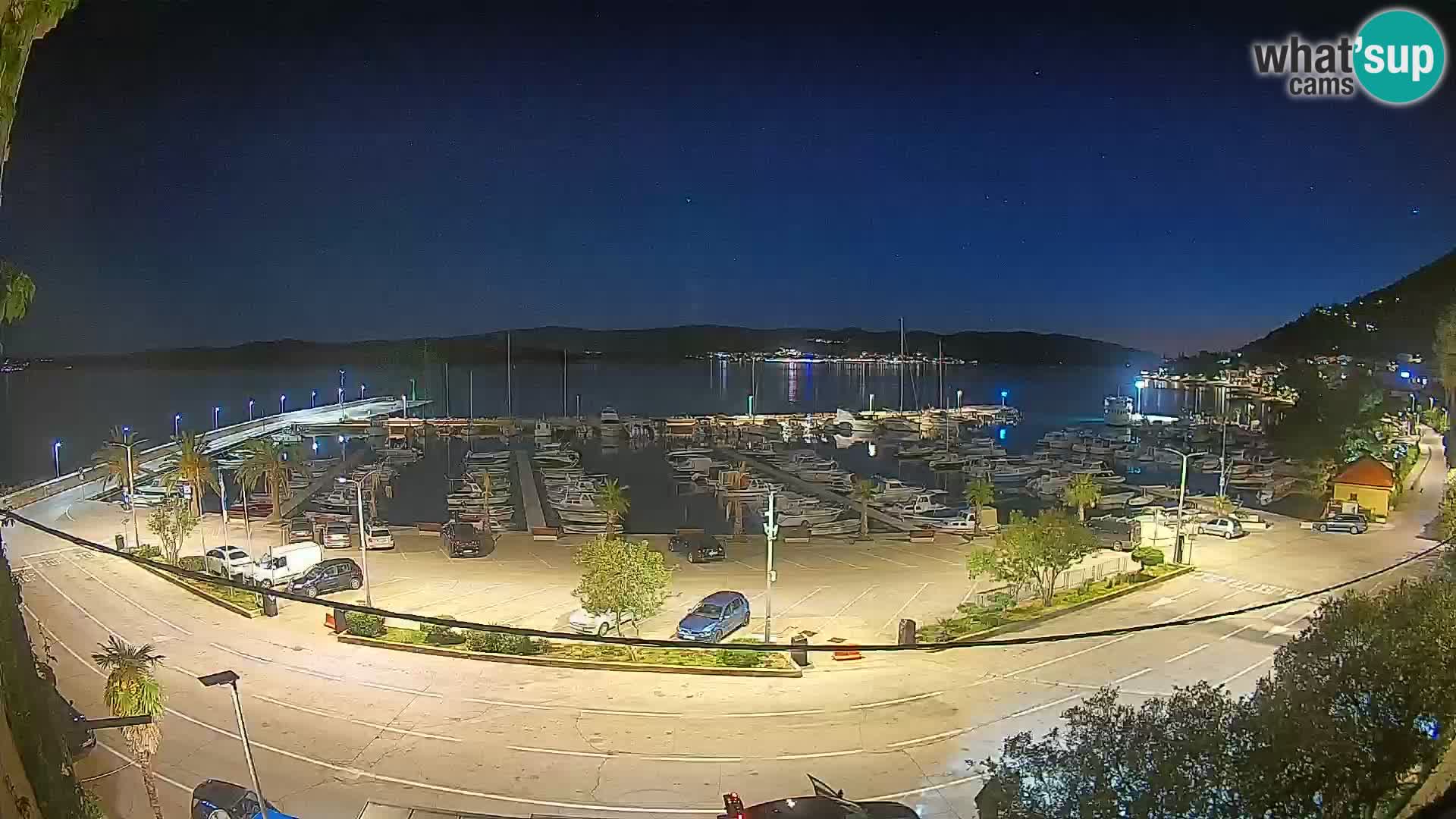 Webcam Orebić Riva – Ferry to Korčula Live