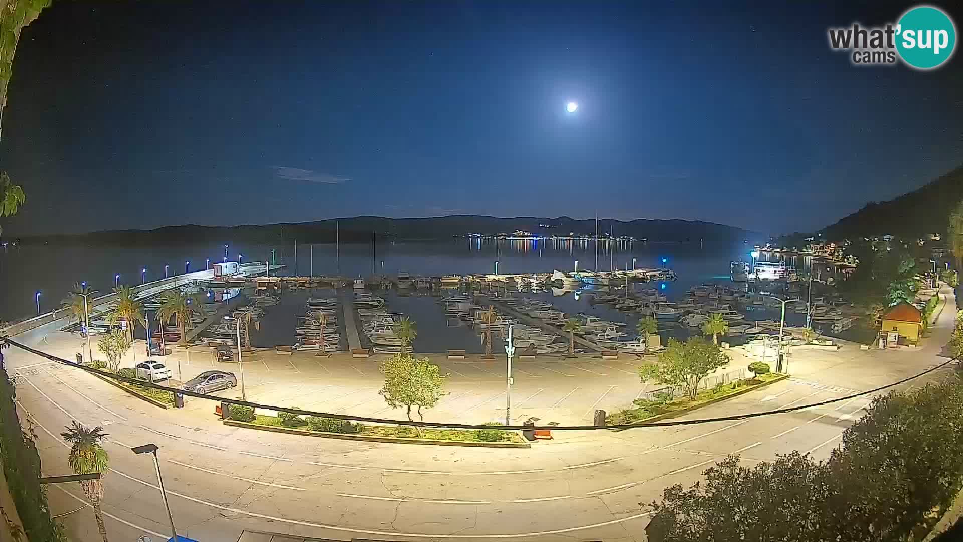 Webcam Orebić Riva – Ferry a Korčula en vivo