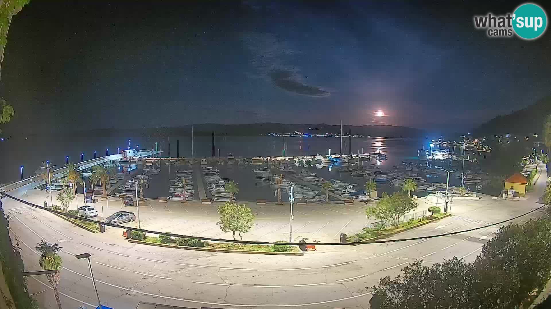 Webcam Orebić Riva – Ferry to Korčula Live