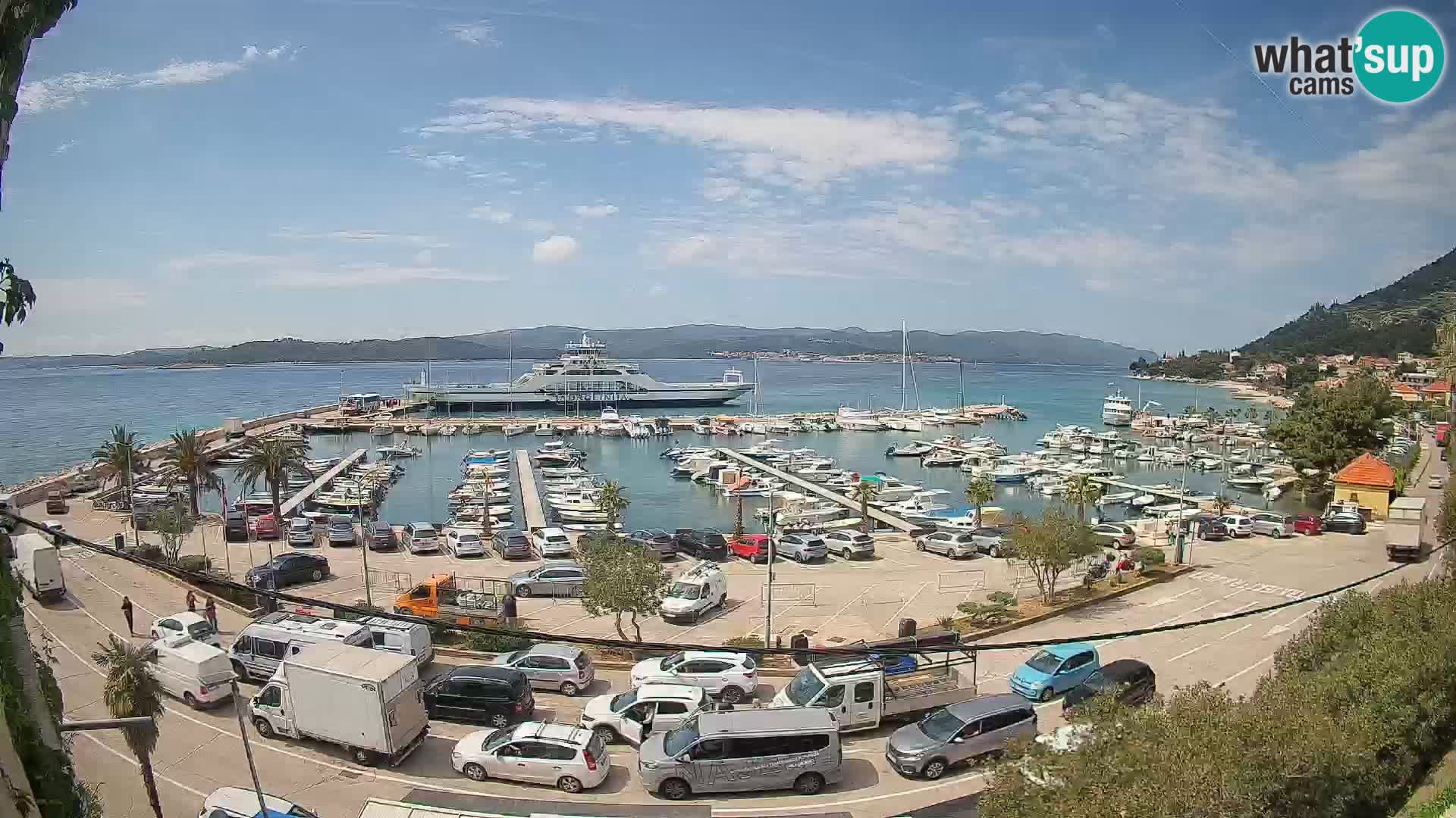 Webcam Sabbioncello Riva – Traghetto per Curzola in diretta