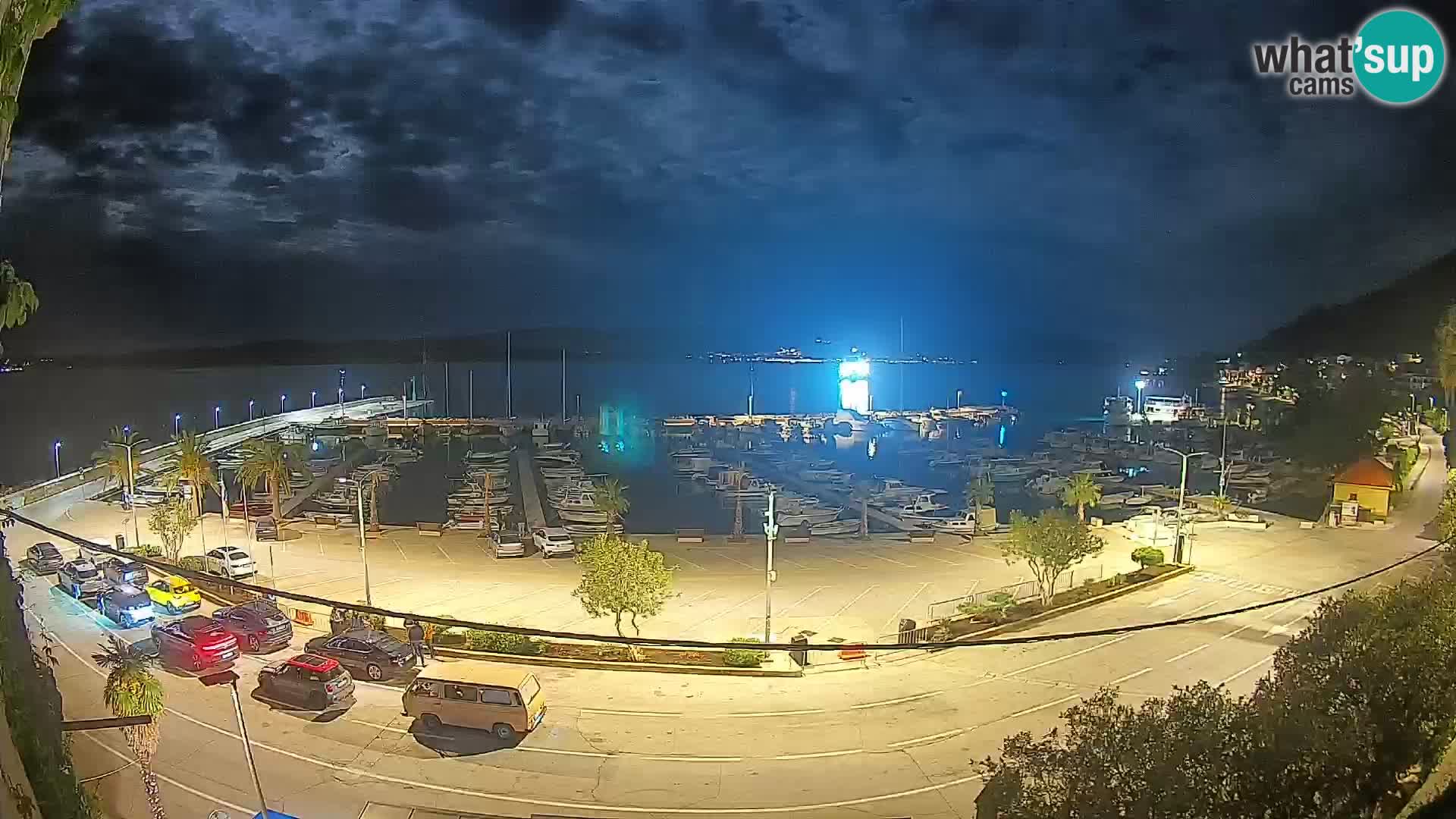 Webcam Orebić Riva – Ferry to Korčula Live