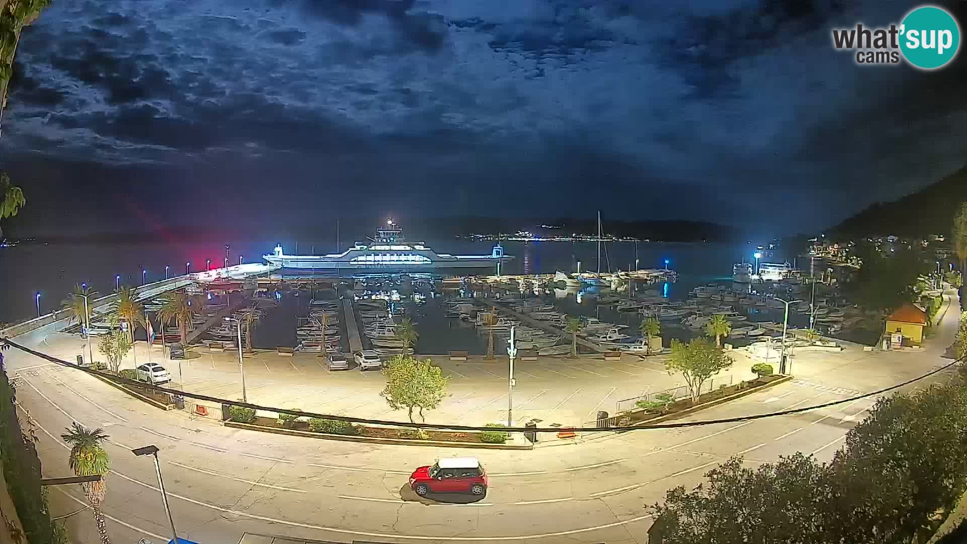 Webcam Orebić Riva – Ferry to Korčula Live