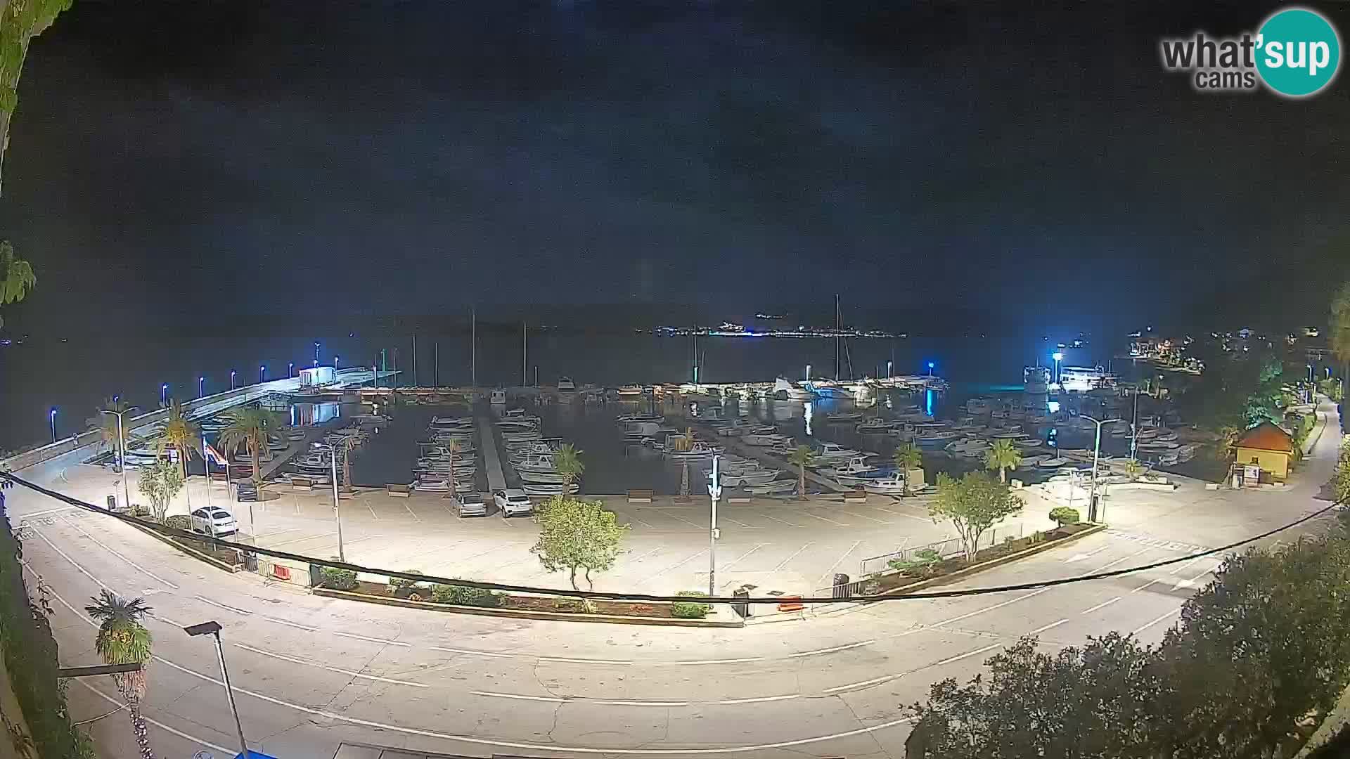 Webcam Orebić Riva – Ferry vers Korčula en direct
