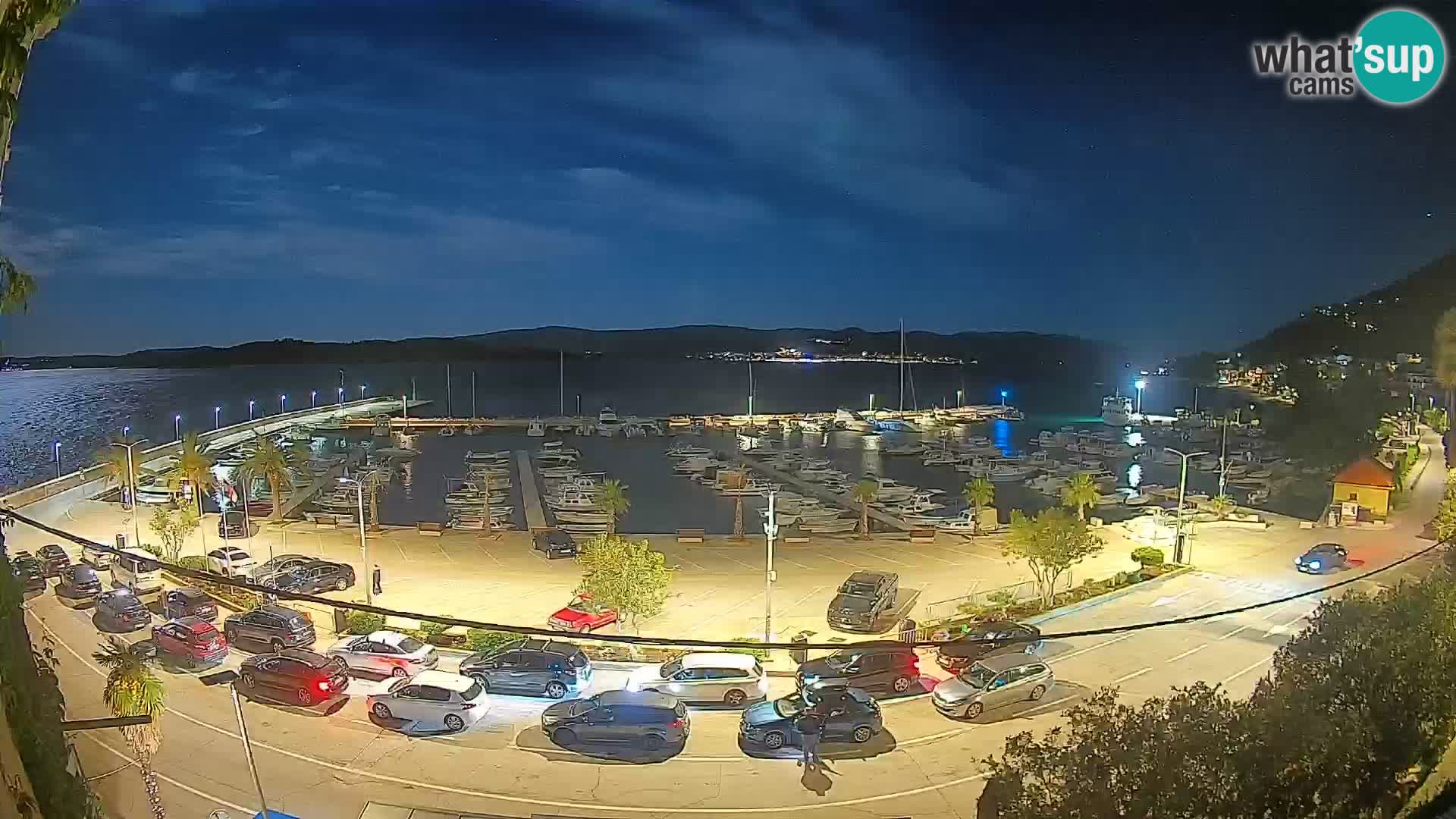 Webcam Orebić Uferpromenade – Fähre nach Korčula Live