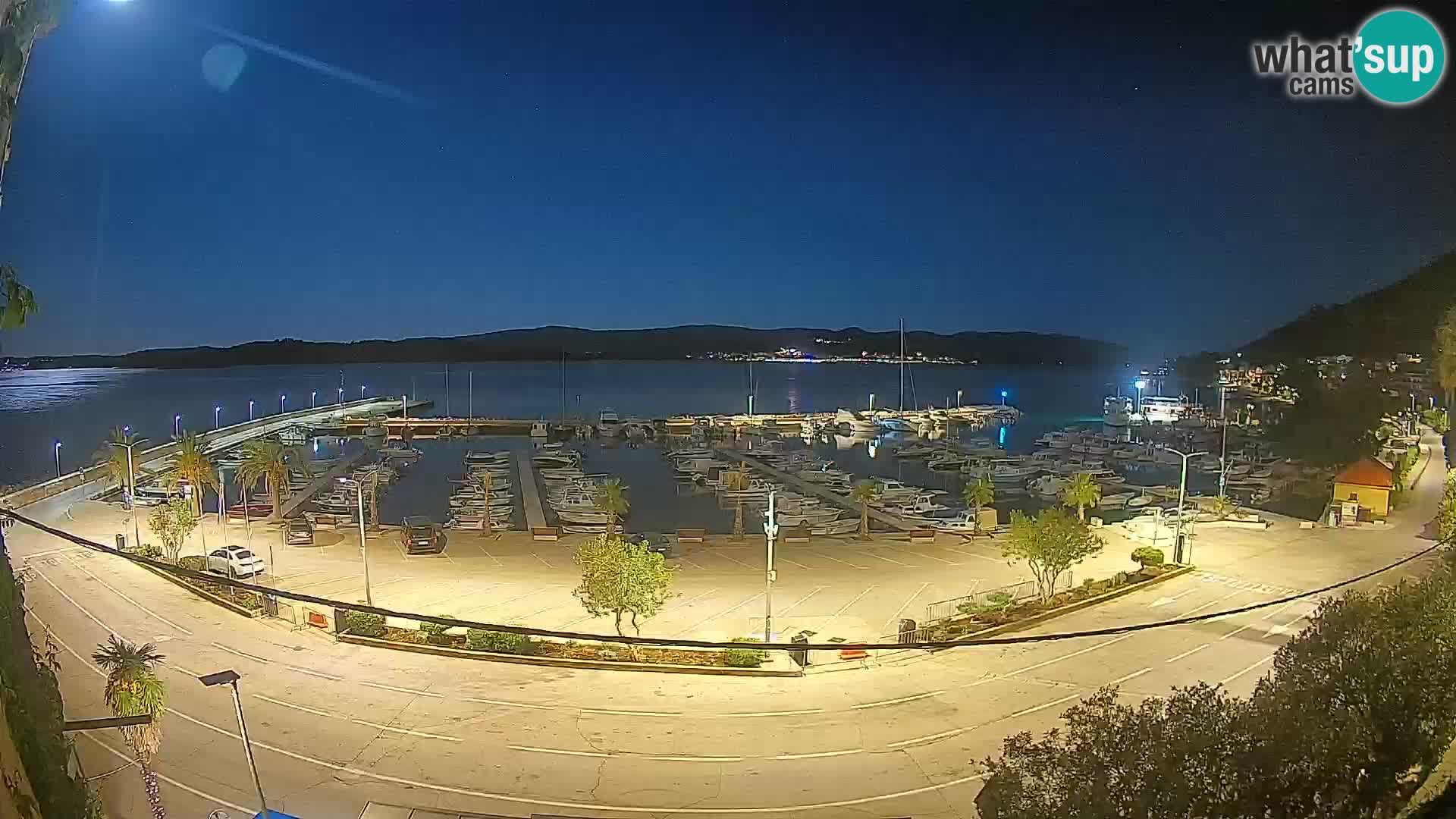 Webcam Orebić Riva – Ferry a Korčula en vivo