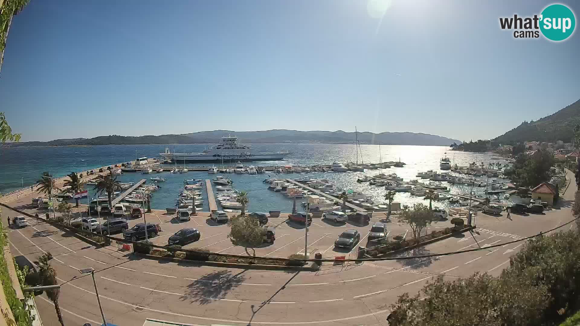 Webcam Sabbioncello Riva – Traghetto per Curzola in diretta