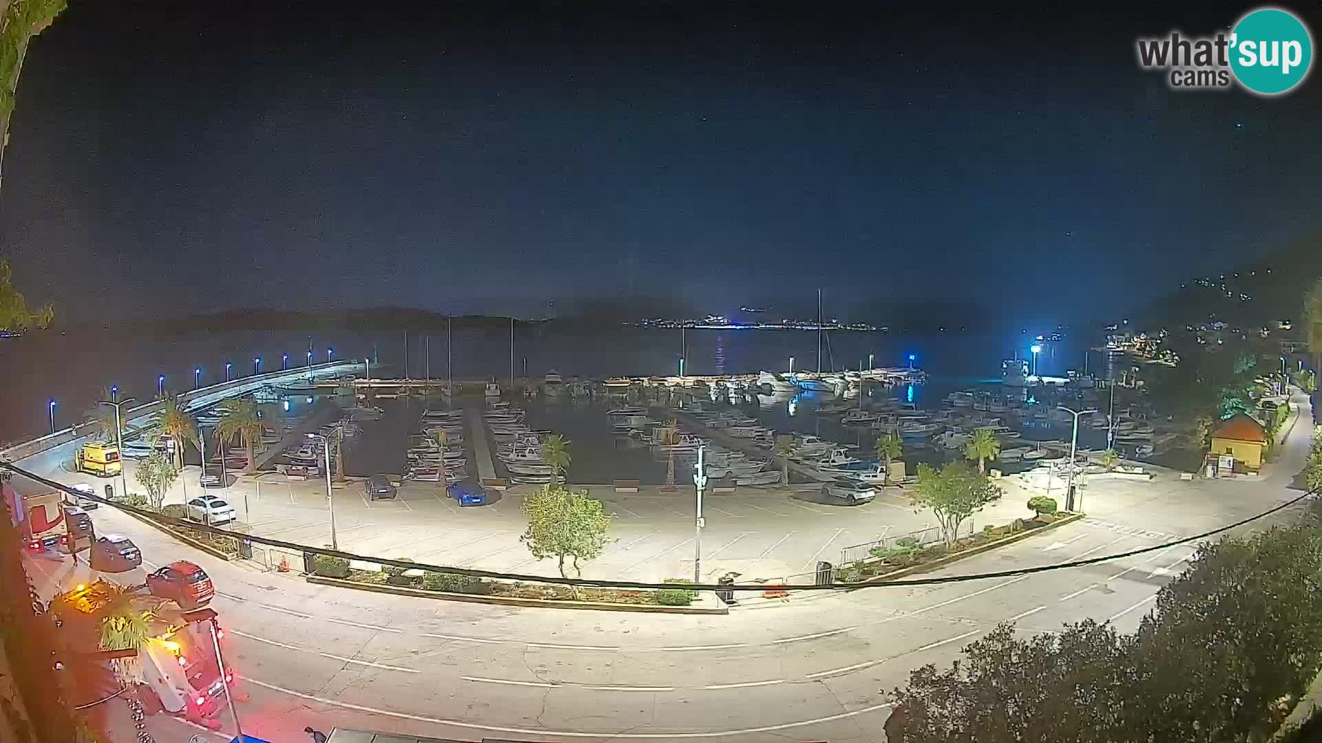 Webcam Orebić Riva – Ferry a Korčula en vivo