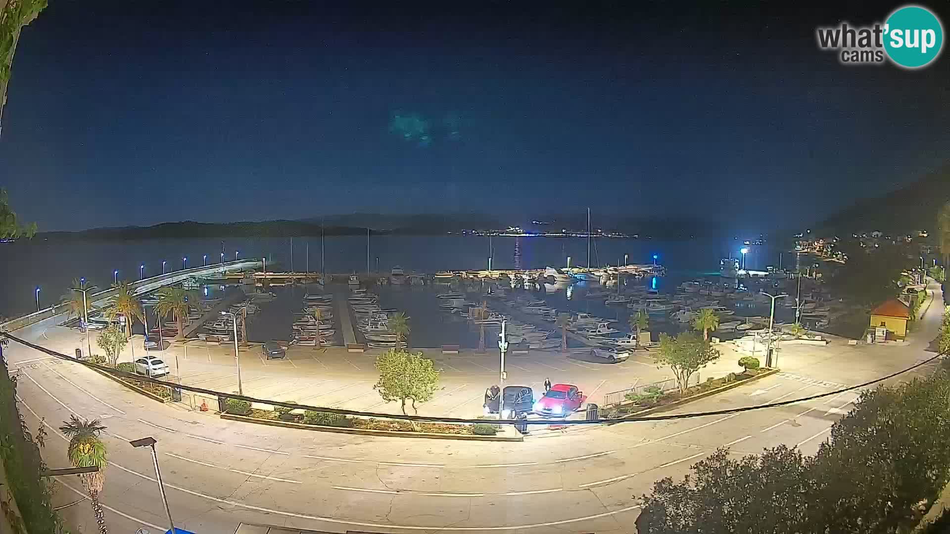 Webcam Orebić Uferpromenade – Fähre nach Korčula Live