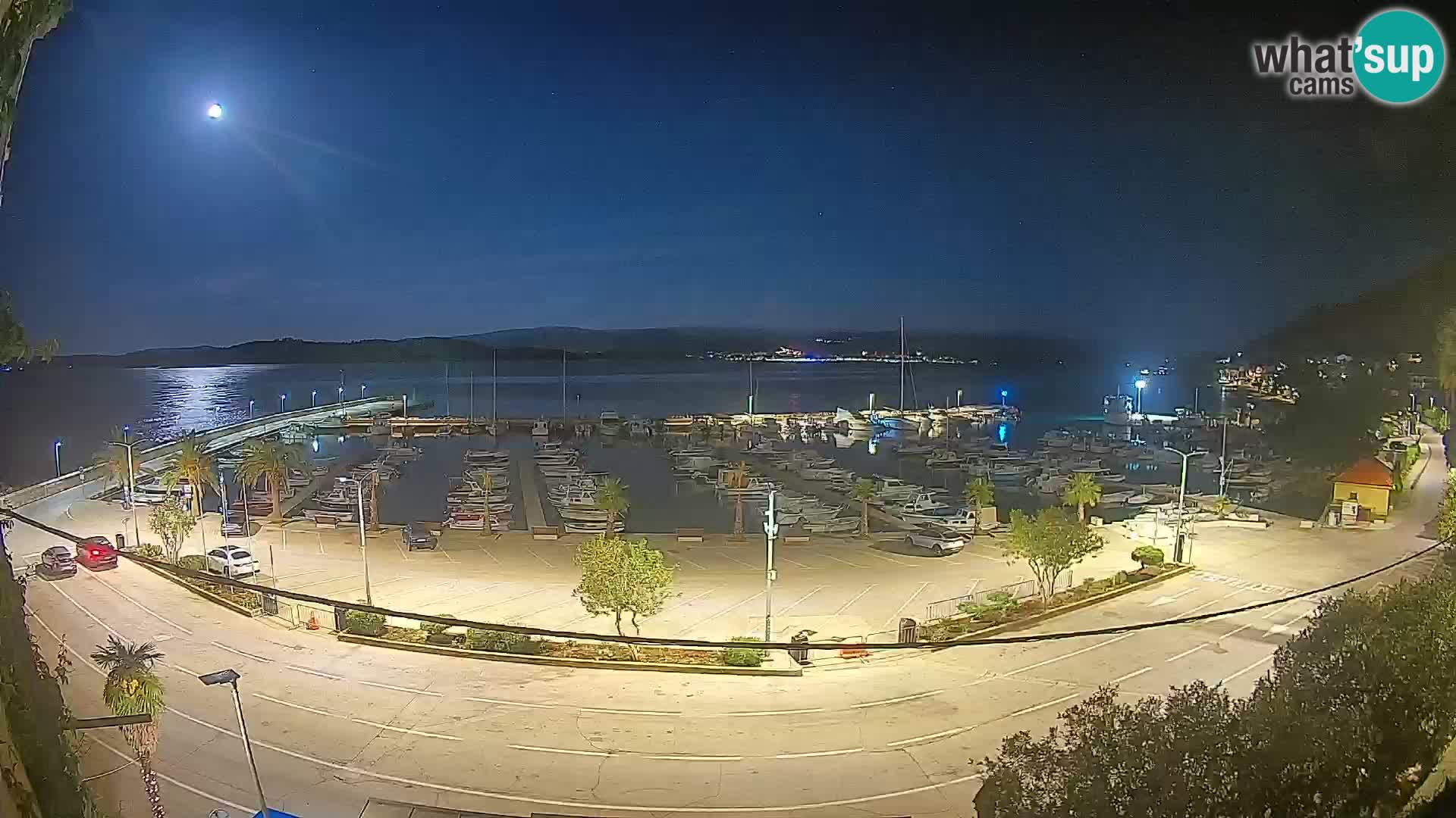 Webcam Orebić Riva – Ferry a Korčula en vivo