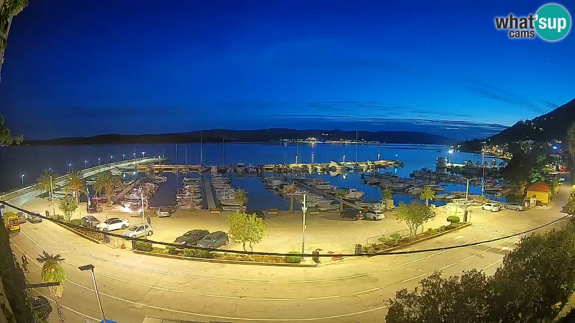 Webcam Orebić Riva – Ferry a Korčula en vivo