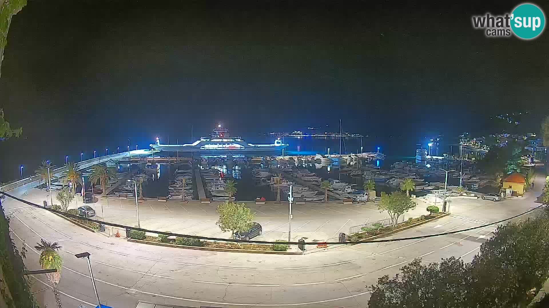 Webcam Orebić Uferpromenade – Fähre nach Korčula Live