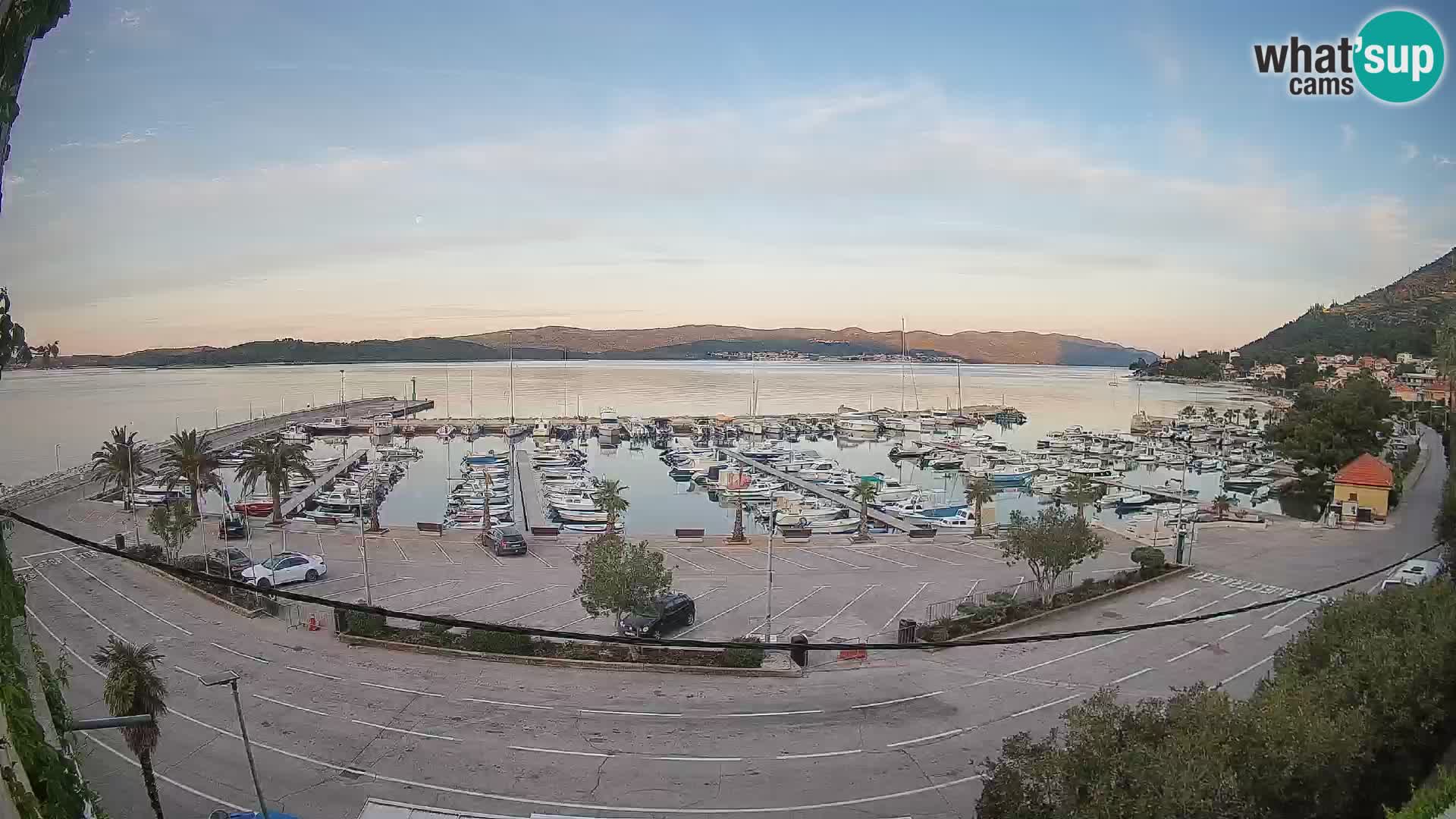 Webcam Orebić Riva – Ferry vers Korčula en direct