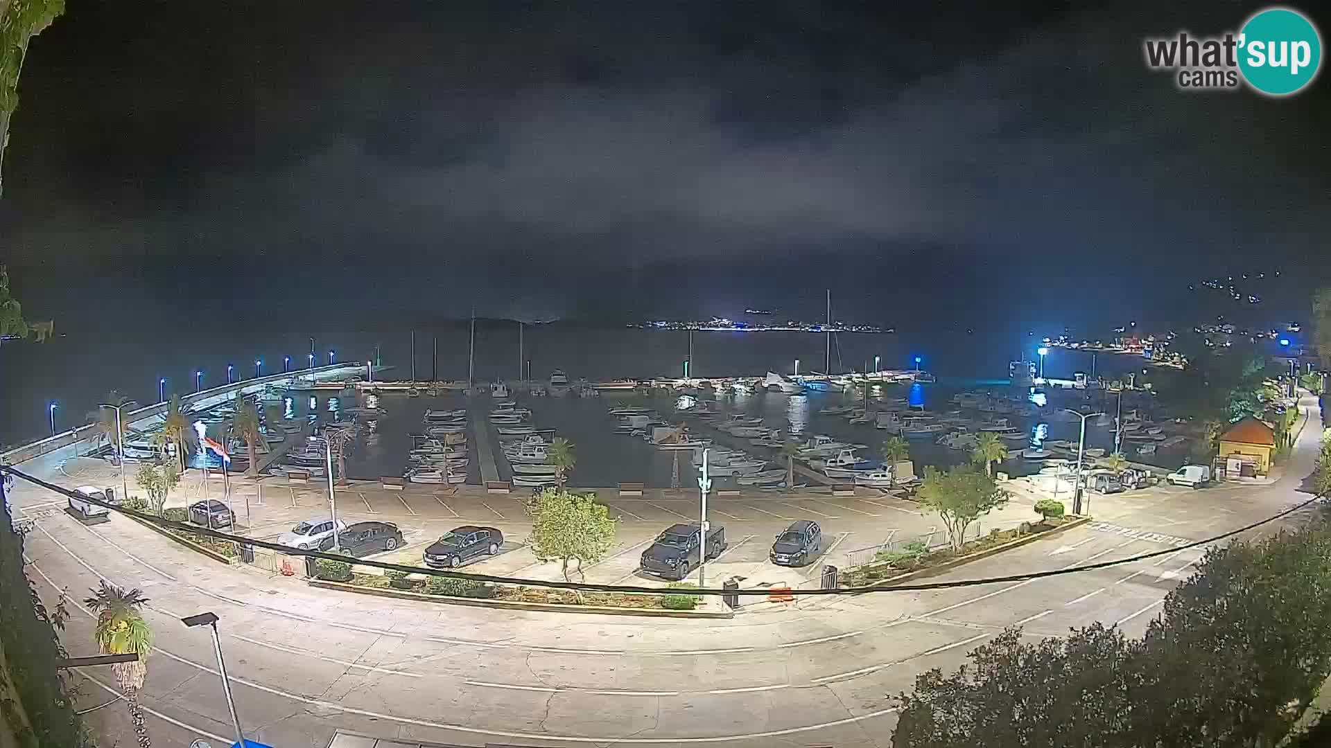 Webcam Orebić Riva – Ferry to Korčula Live