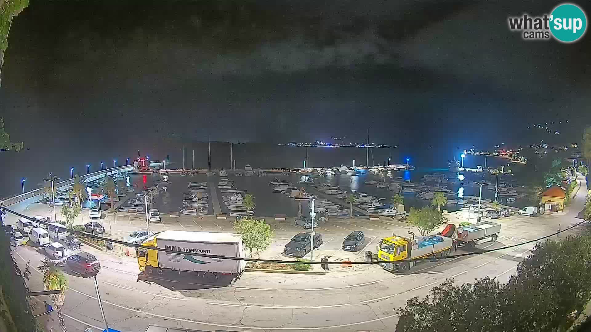 Webcam Orebić Uferpromenade – Fähre nach Korčula Live
