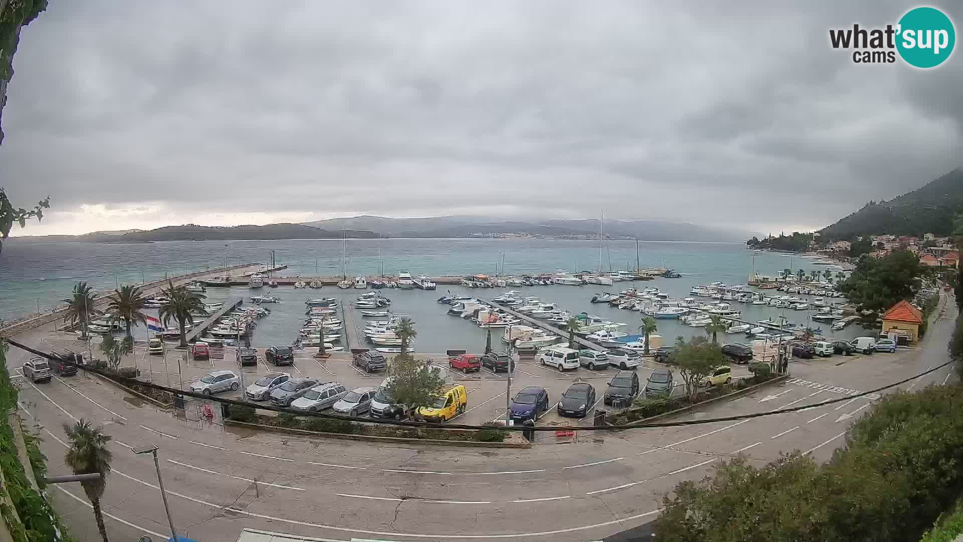 Web kamera Orebić Riva – Trajekt za Korčulu uživo
