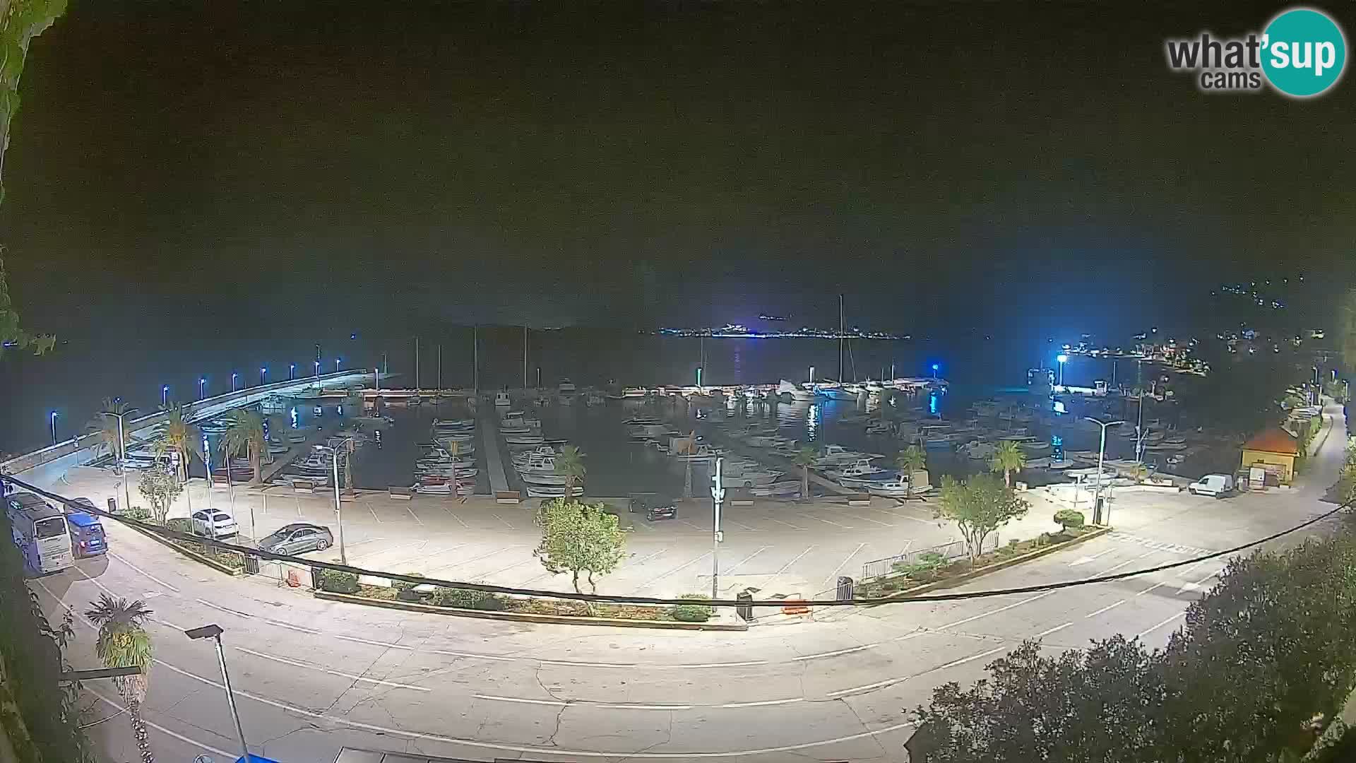 Webcam Orebić Riva – Ferry to Korčula Live