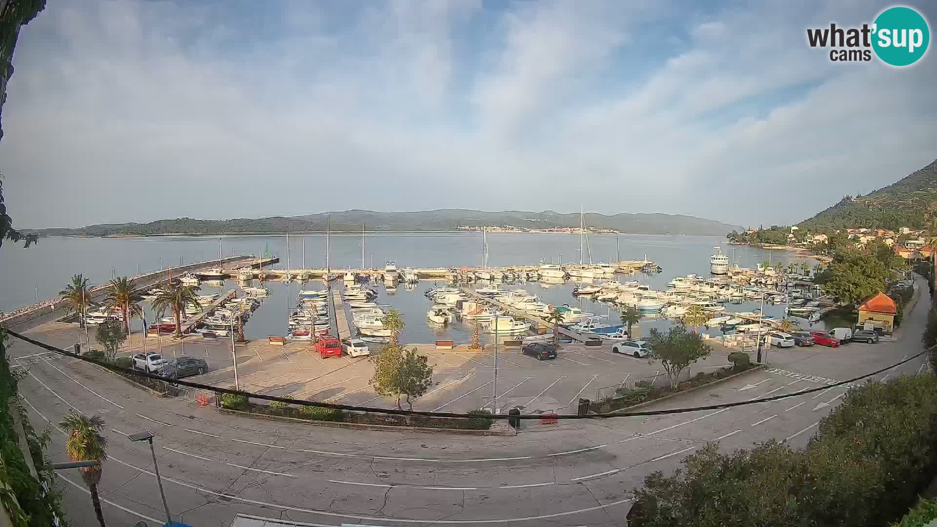 Web kamera Orebić Riva – Trajekt za Korčulu uživo